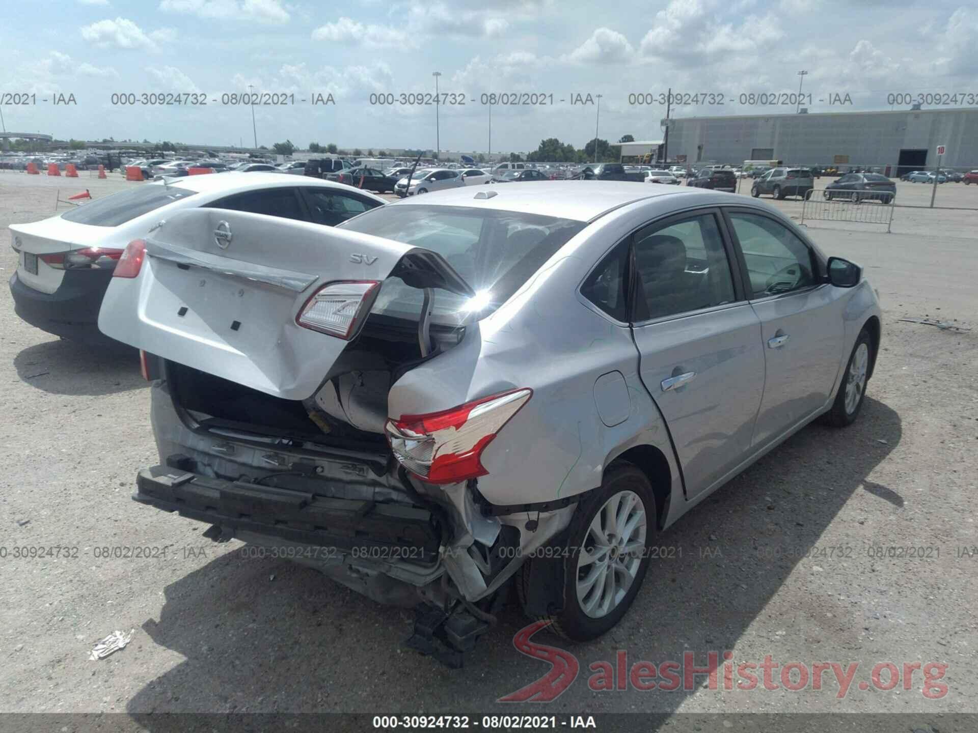 3N1AB7AP6KY373316 2019 NISSAN SENTRA