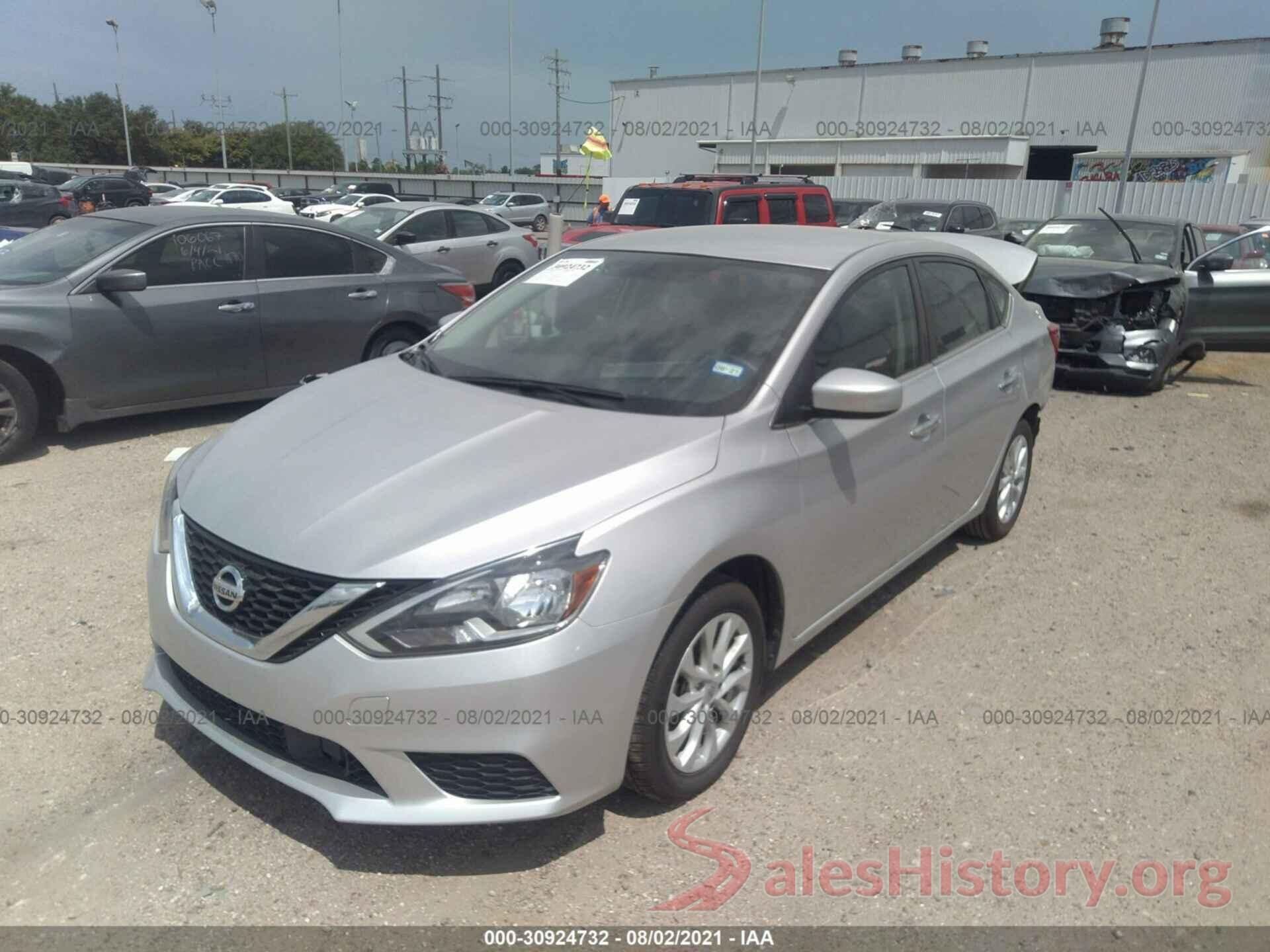 3N1AB7AP6KY373316 2019 NISSAN SENTRA