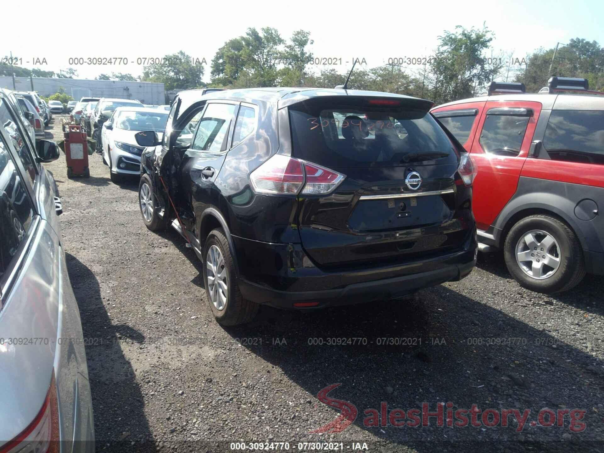 KNMAT2MV8GP659765 2016 NISSAN ROGUE