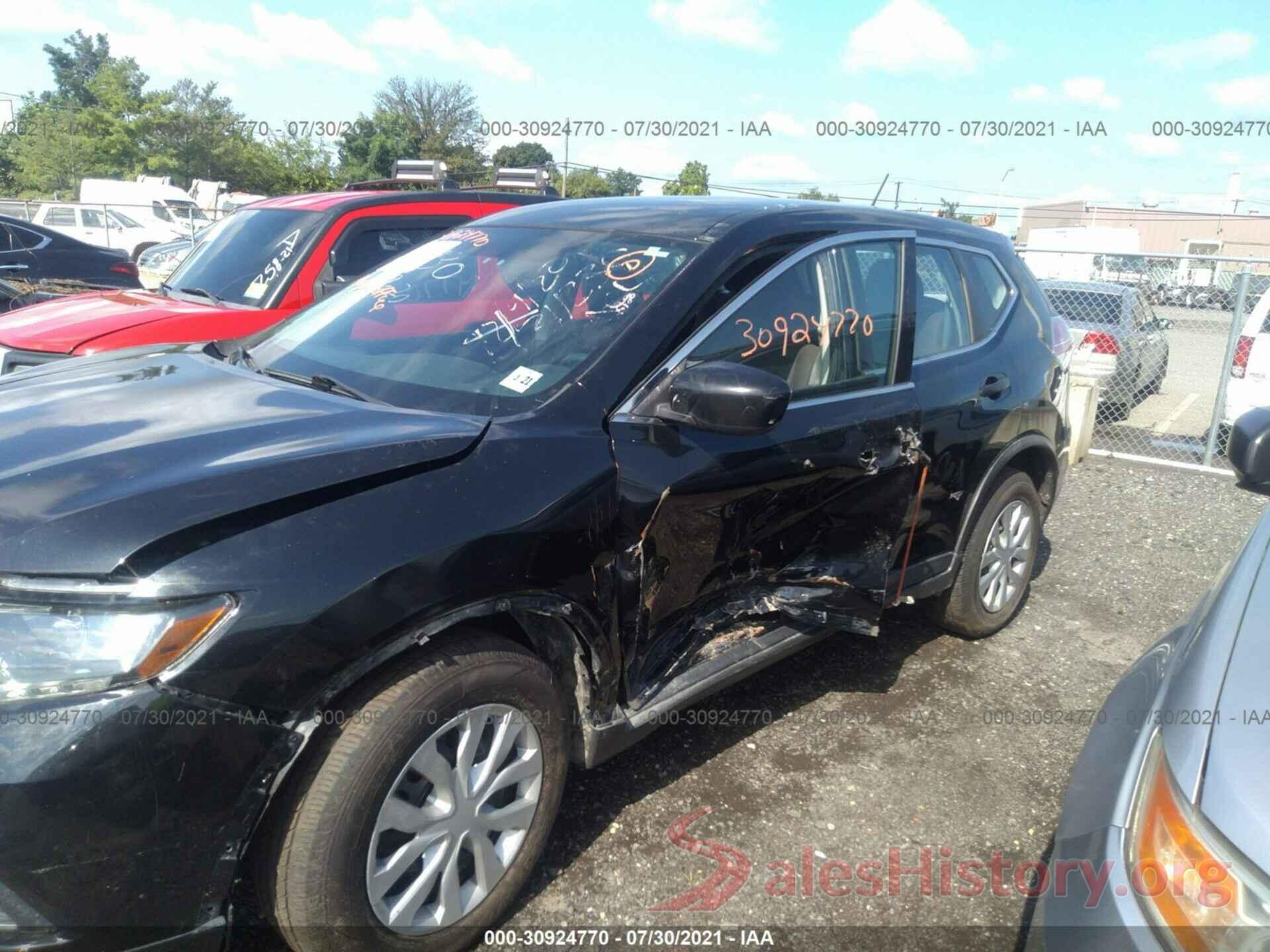 KNMAT2MV8GP659765 2016 NISSAN ROGUE