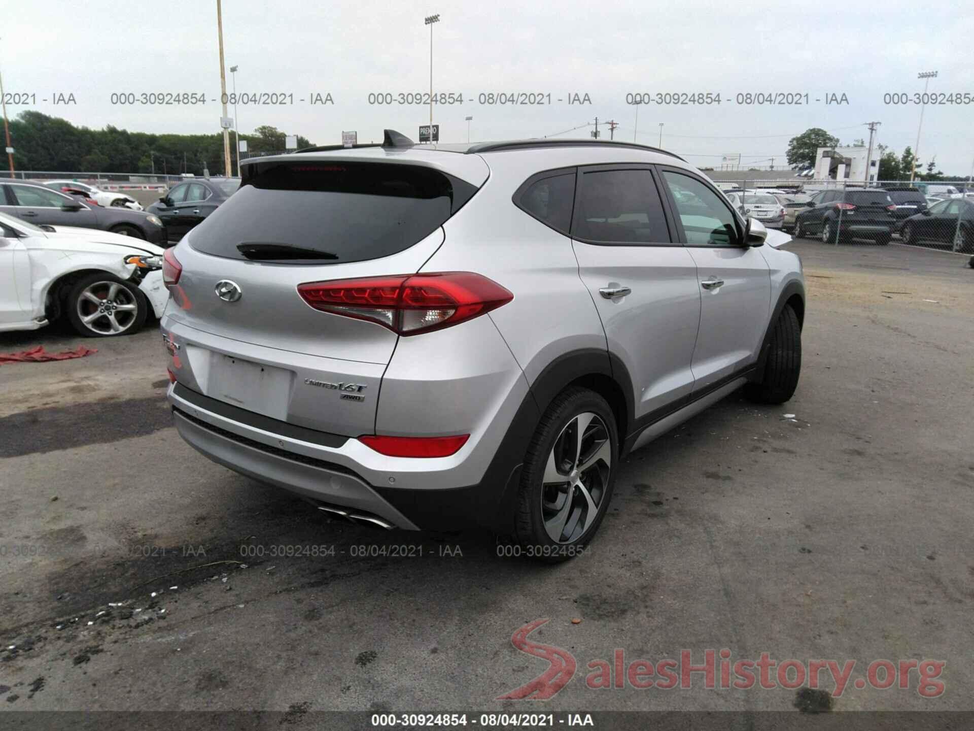 KM8J3CA22HU333071 2017 HYUNDAI TUCSON