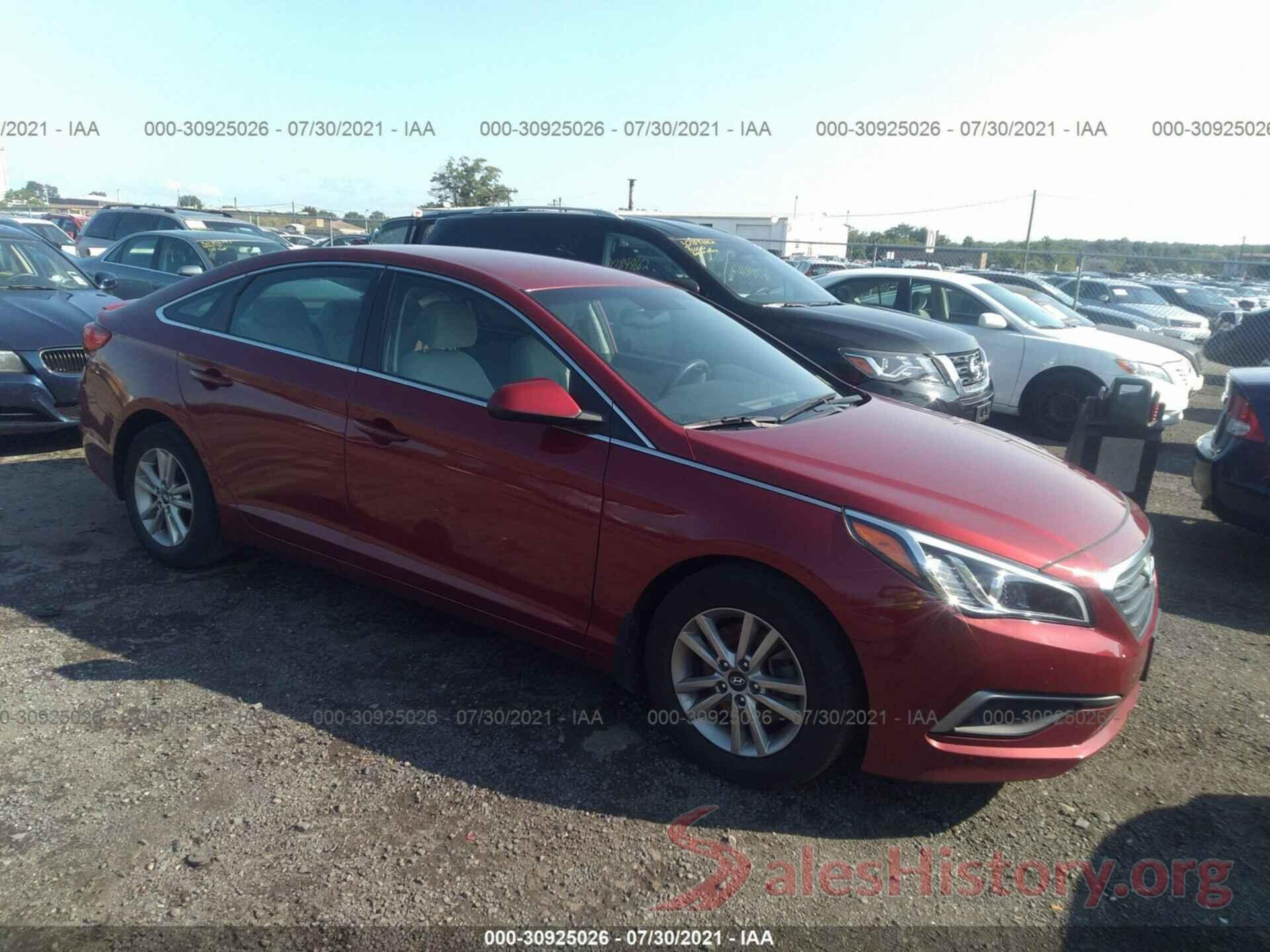 5NPE24AF3GH405521 2016 HYUNDAI SONATA