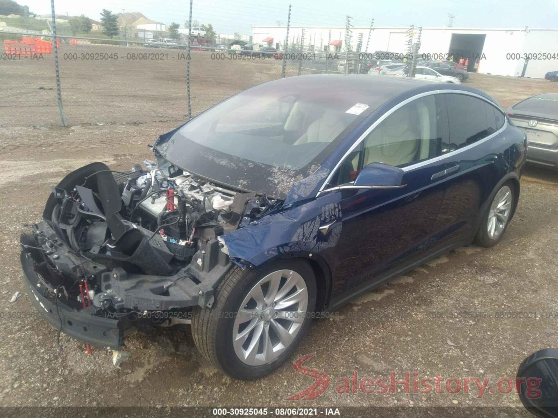 5YJXCDE29JF119837 2018 TESLA MODEL X