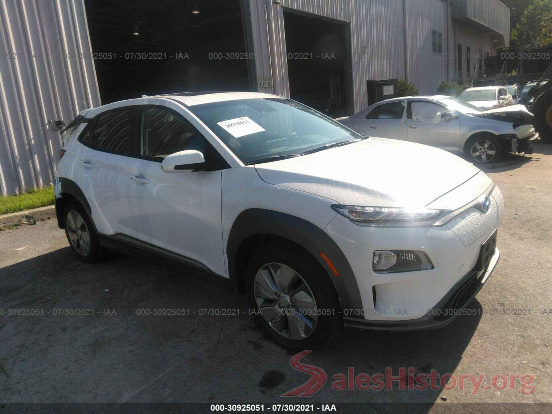 KM8K53AG2MU131786 2021 HYUNDAI KONA EV