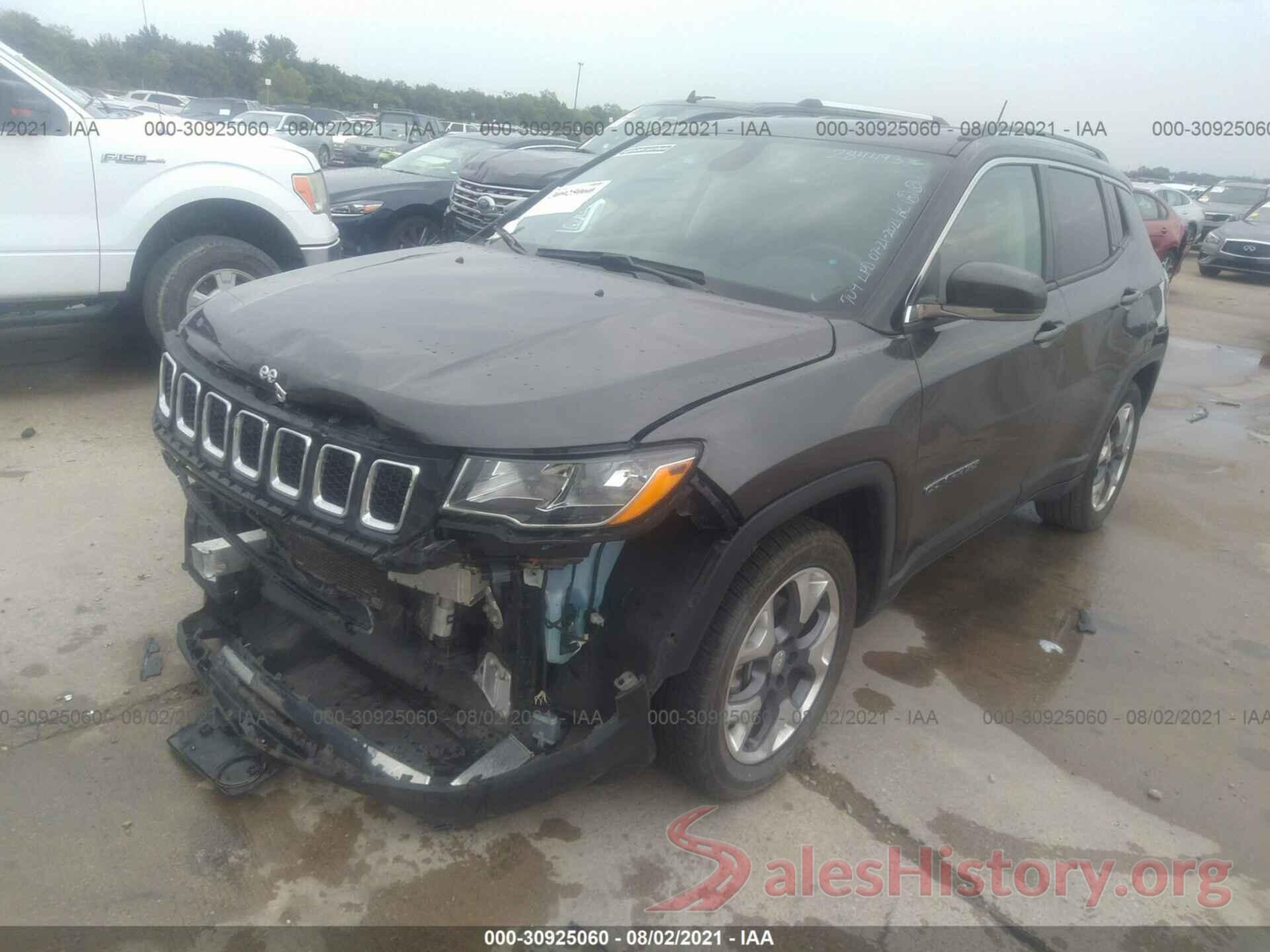 3C4NJCCB5LT165812 2020 JEEP COMPASS