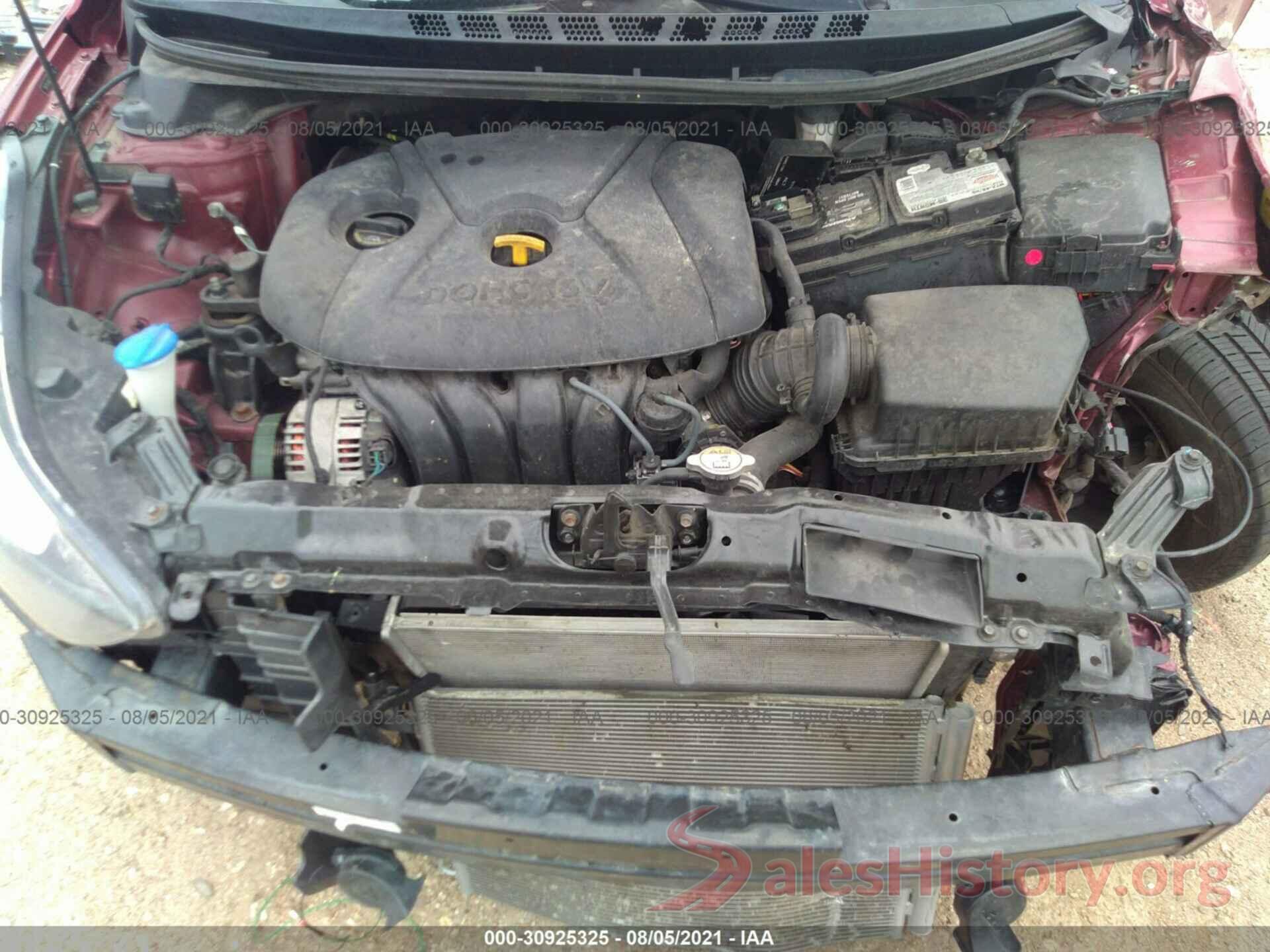 5NPDH4AE3GH669338 2016 HYUNDAI ELANTRA