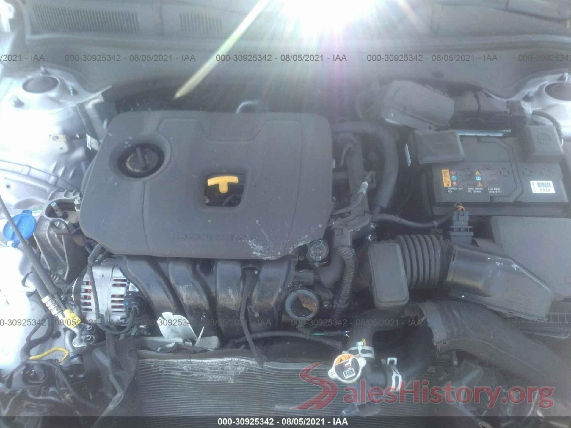 3KPF24AD9LE232508 2020 KIA FORTE