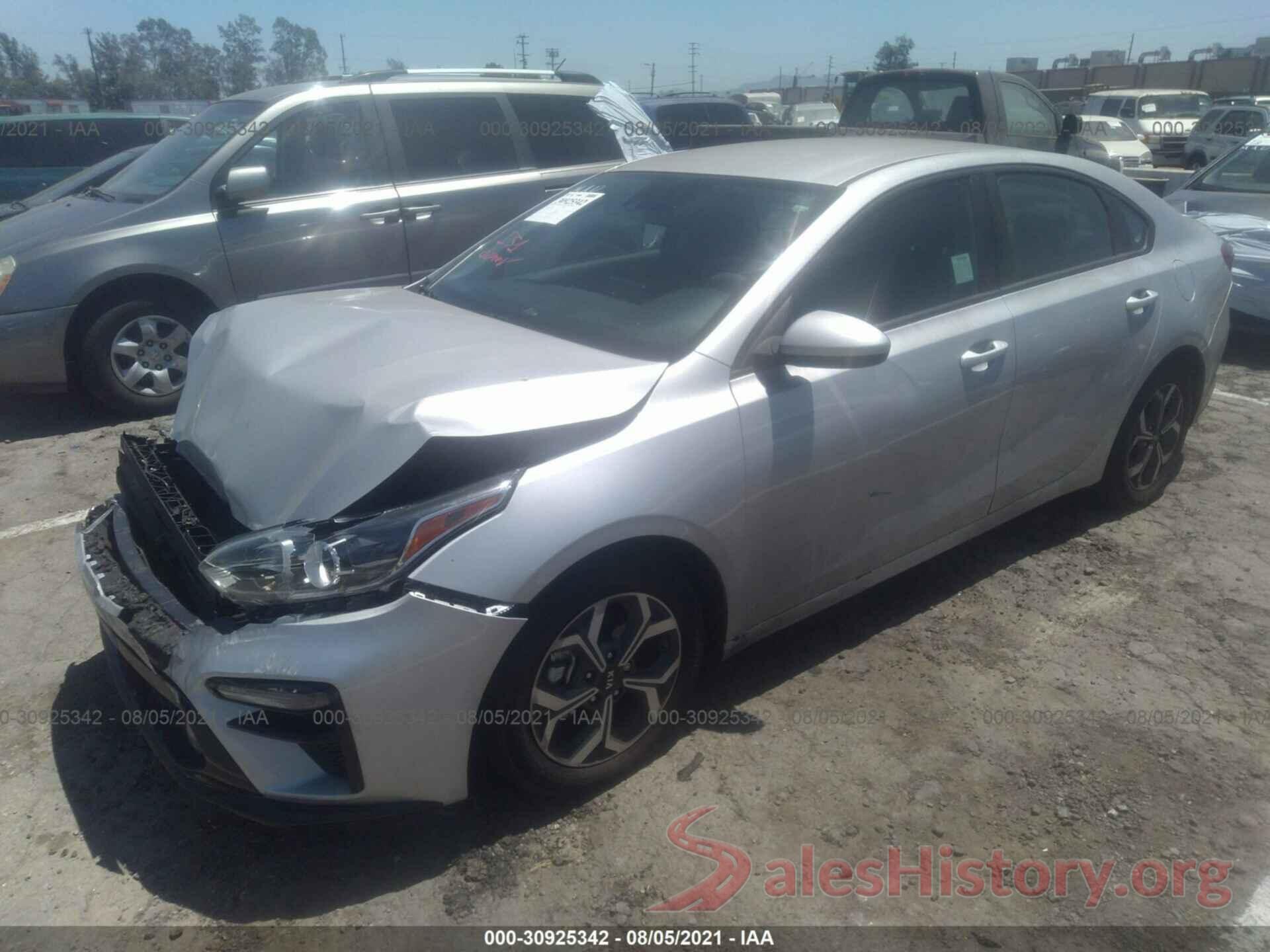 3KPF24AD9LE232508 2020 KIA FORTE