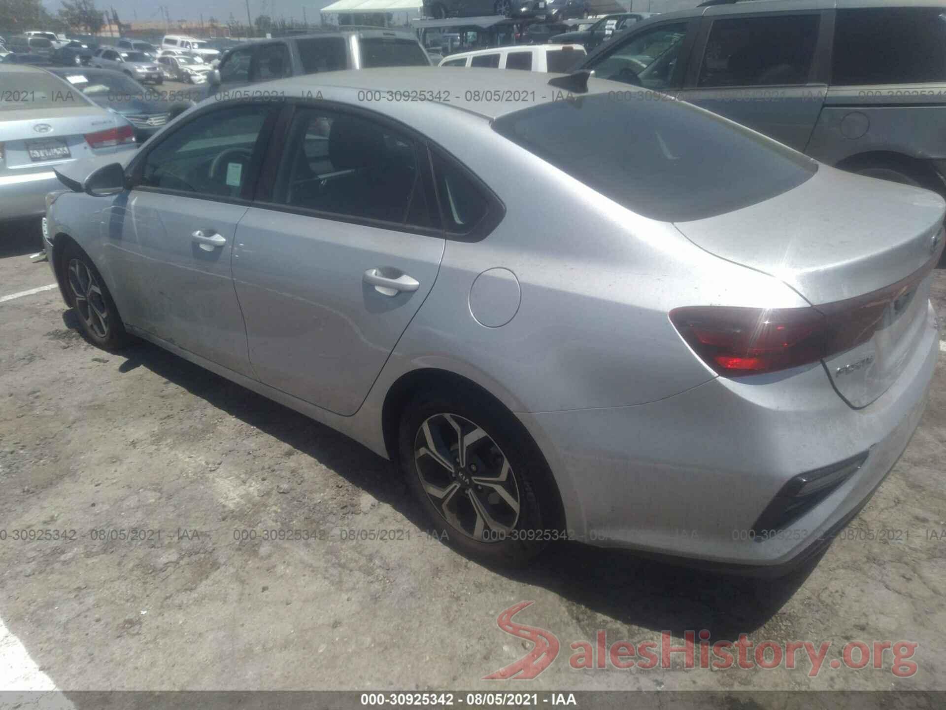 3KPF24AD9LE232508 2020 KIA FORTE