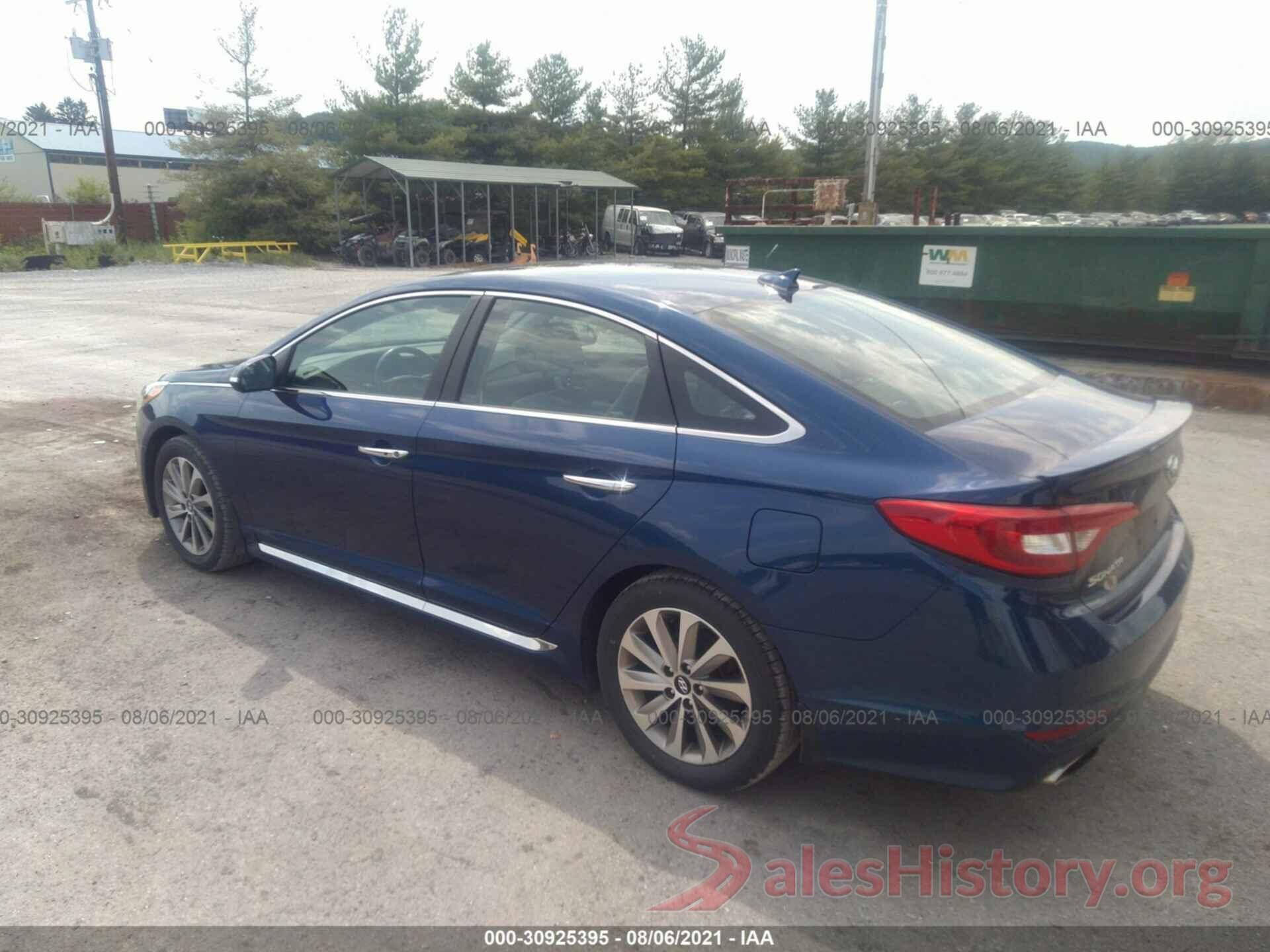 5NPE34AF2HH578624 2017 HYUNDAI SONATA