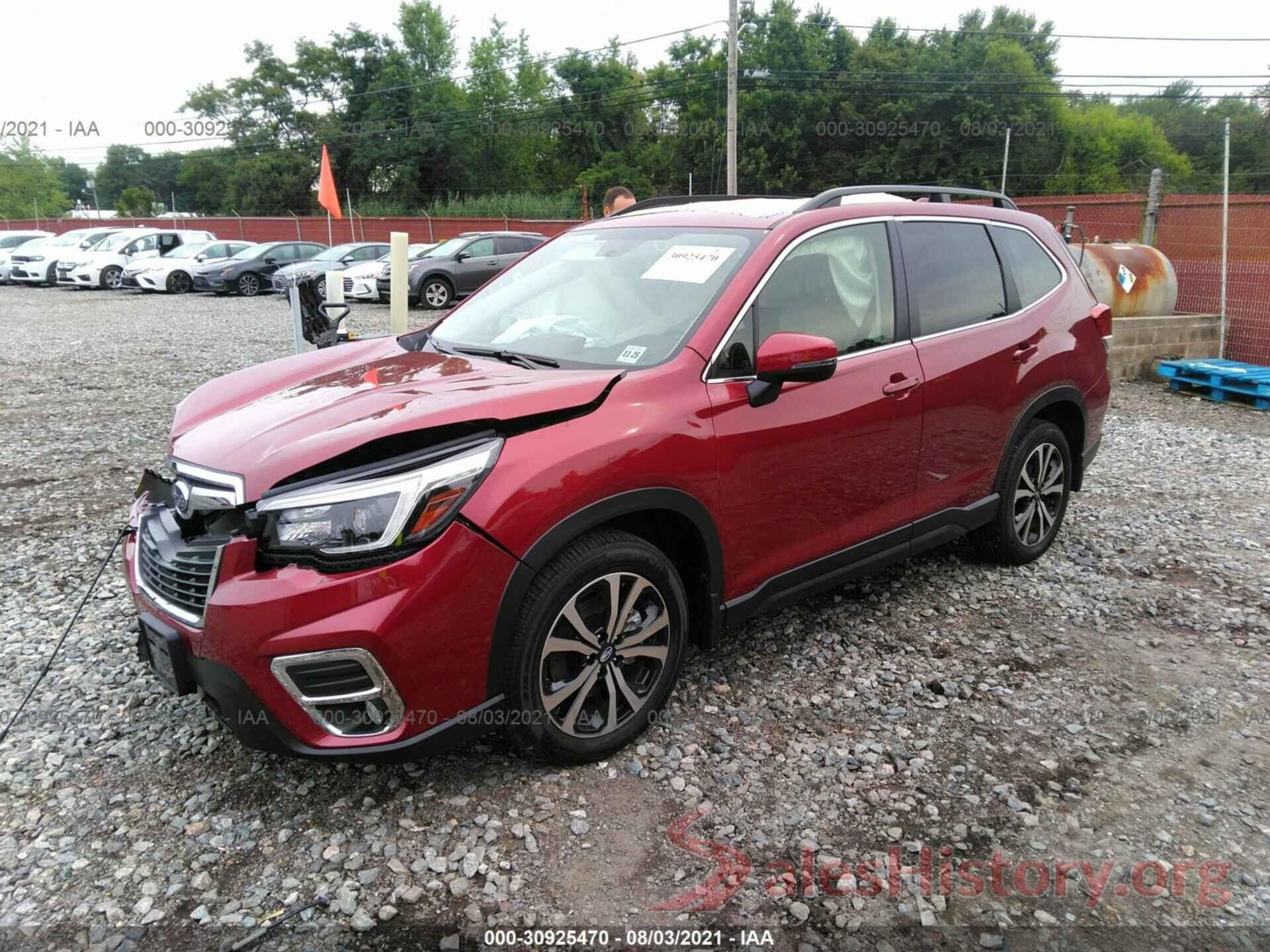 JF2SKASC7MH410349 2021 SUBARU FORESTER