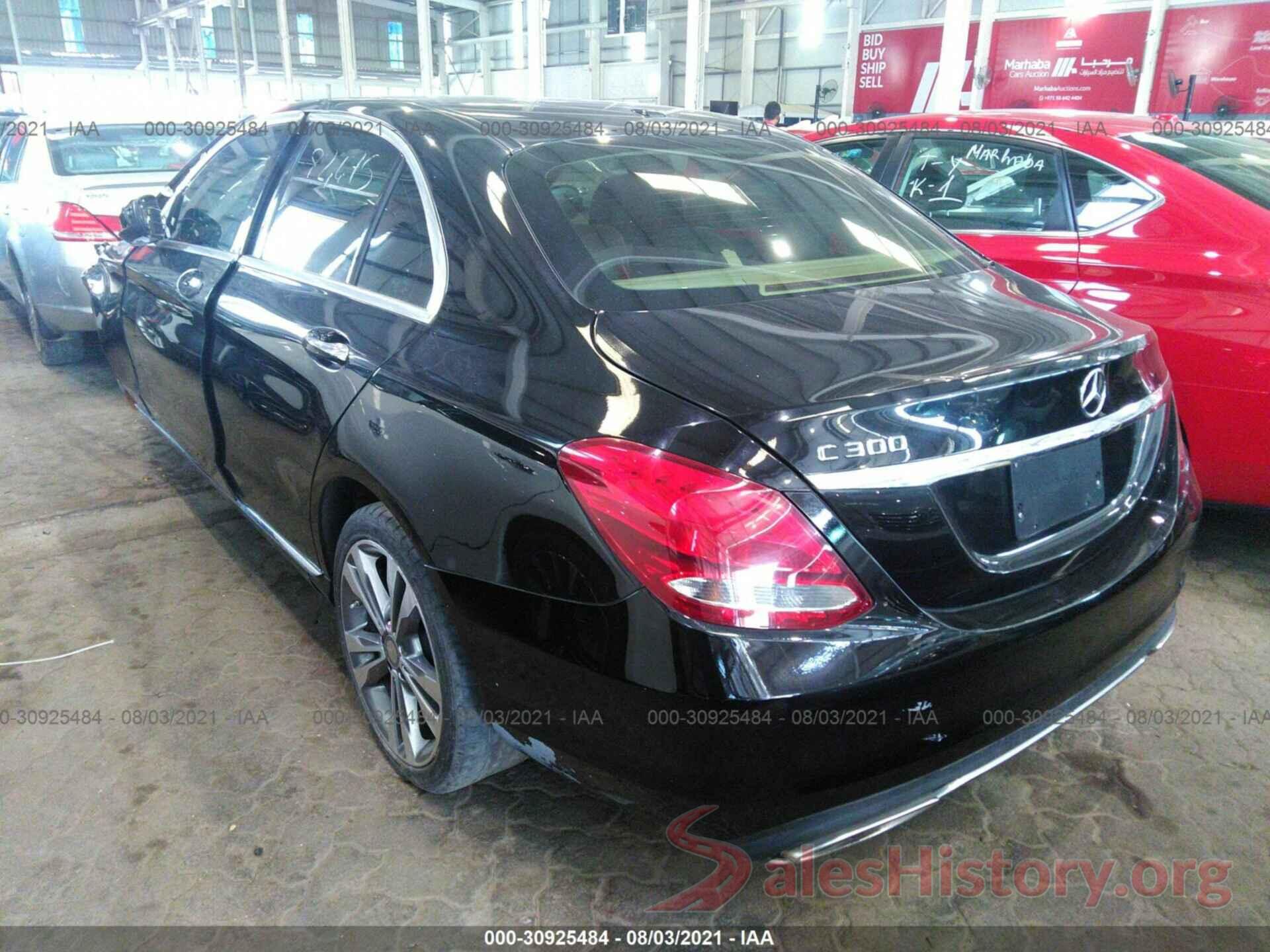 000WF4JB5GU107099 2016 MERCEDES-BENZ C-CLASS