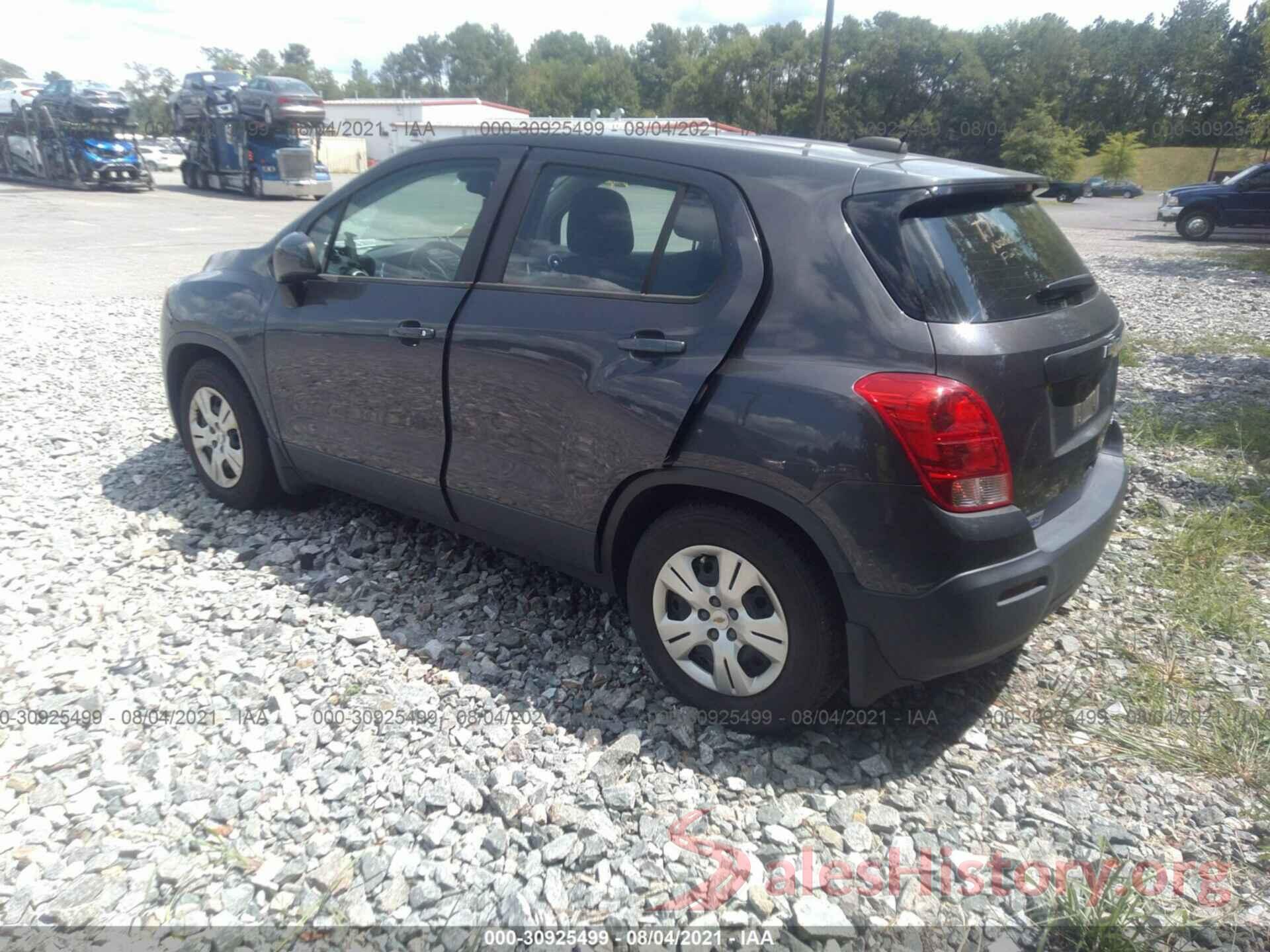 3GNCJKSB8GL174276 2016 CHEVROLET TRAX