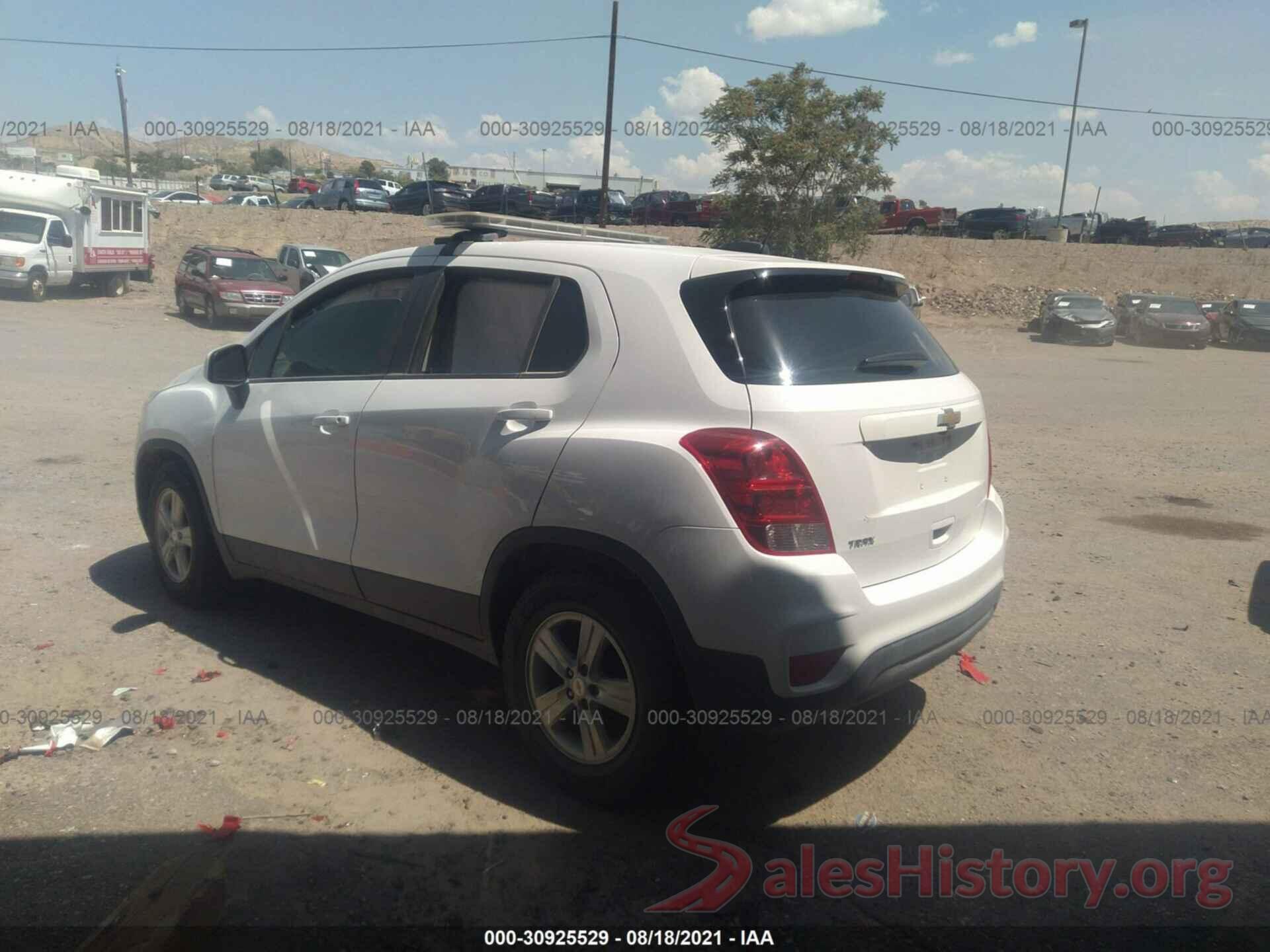 3GNCJKSBXLL198234 2020 CHEVROLET TRAX