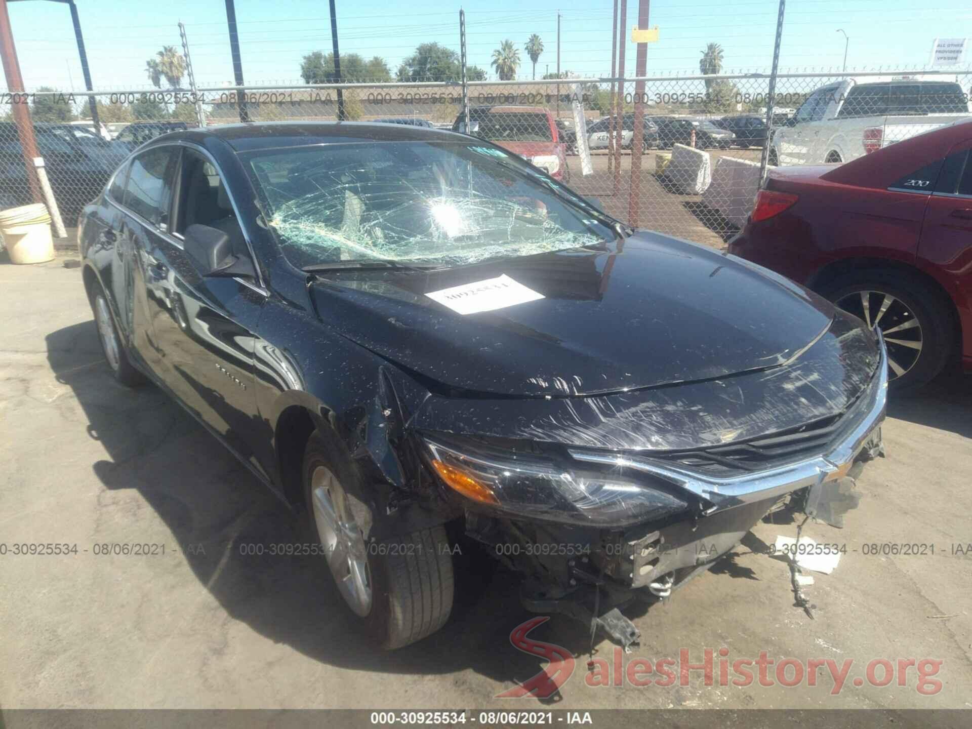 1G1ZC5ST8KF208235 2019 CHEVROLET MALIBU