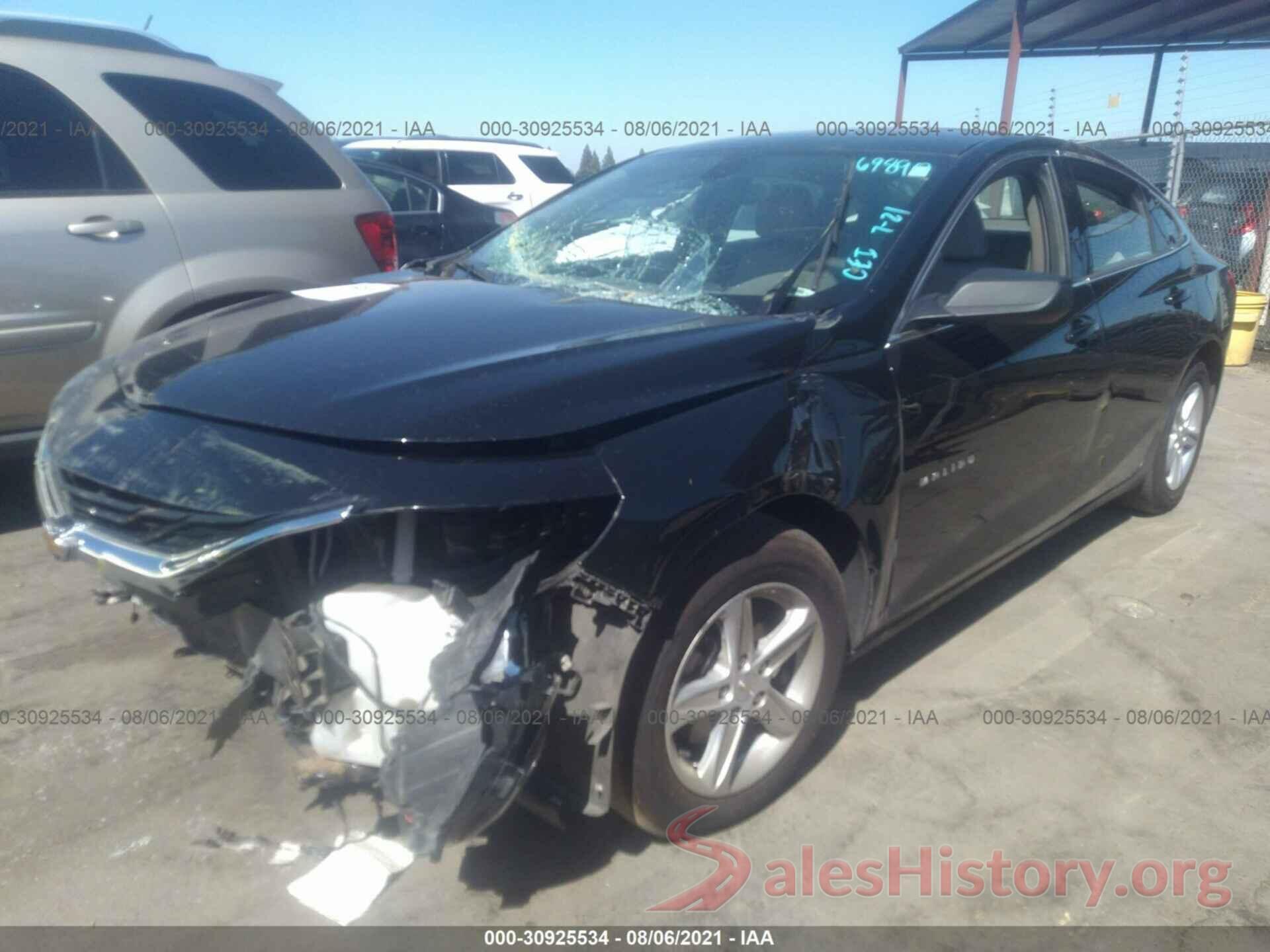 1G1ZC5ST8KF208235 2019 CHEVROLET MALIBU