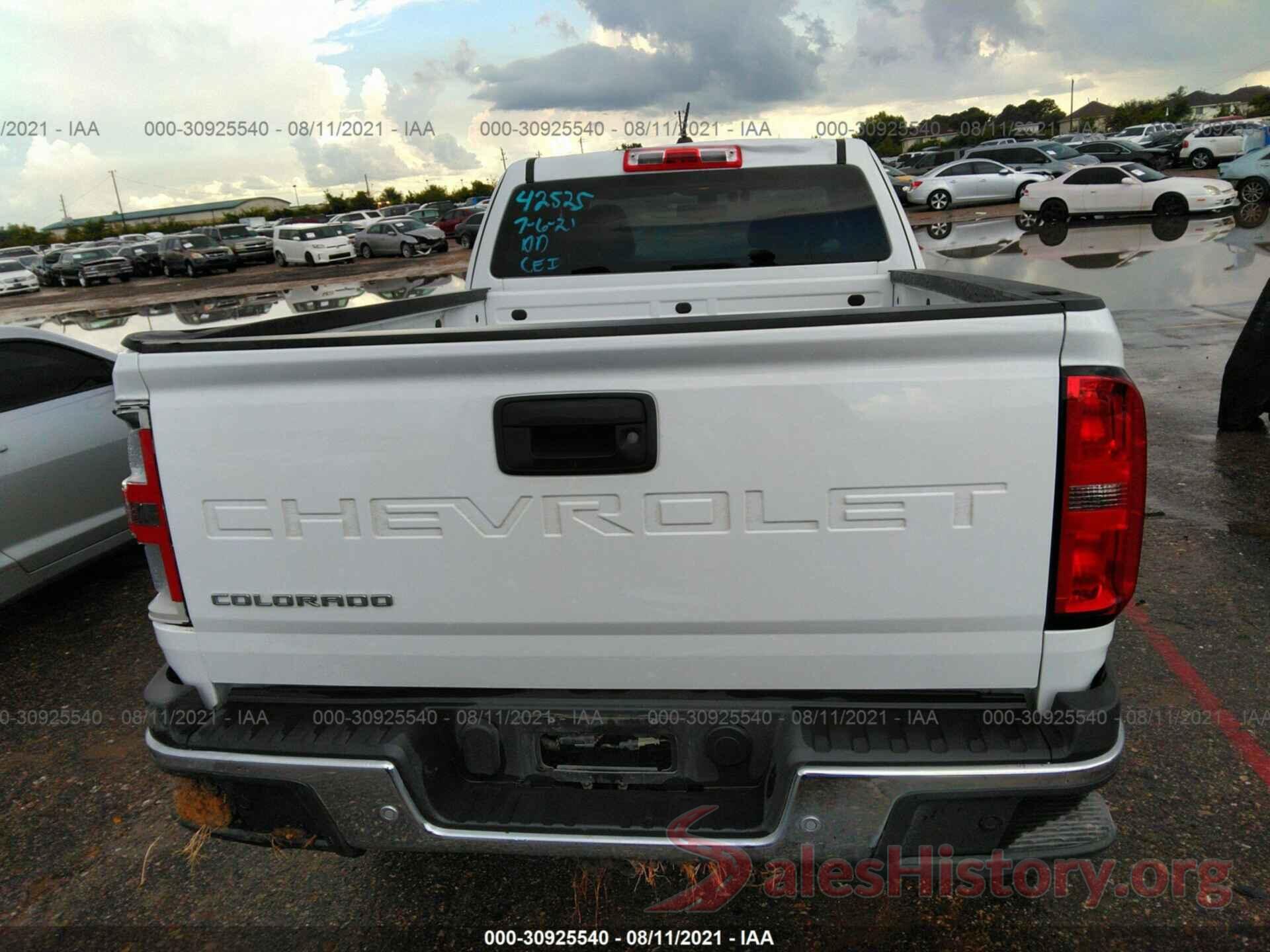 1GCHSBEA8M1102883 2021 CHEVROLET COLORADO