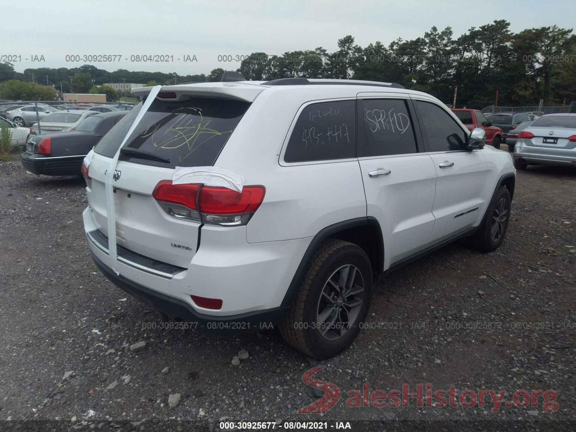 1C4RJFBG1JC442352 2018 JEEP GRAND CHEROKEE