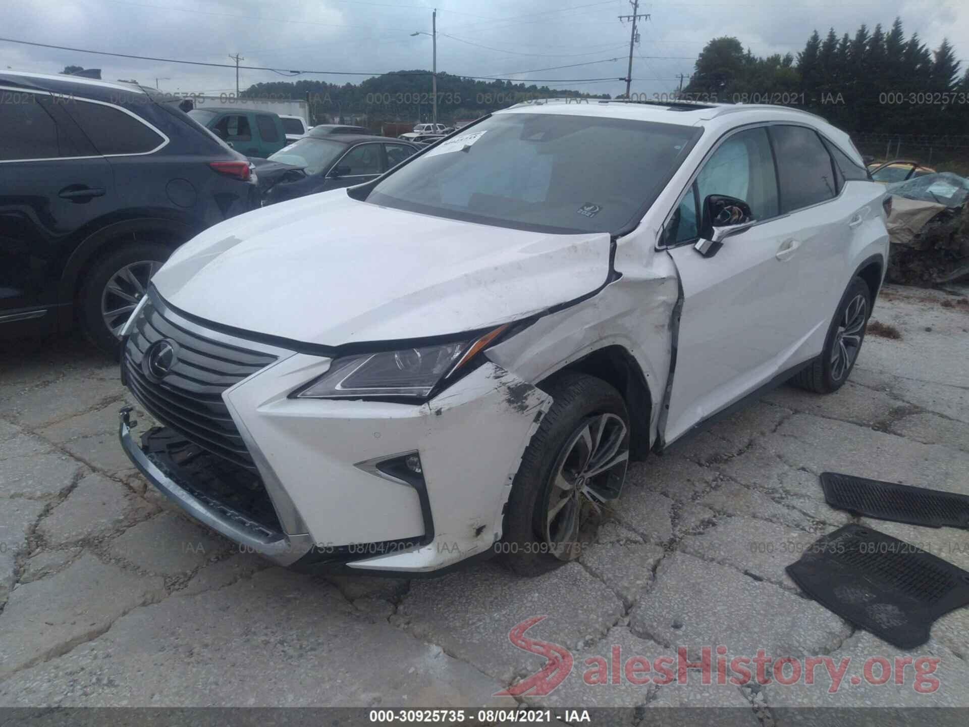 2T2ZZMCA9KC118027 2019 LEXUS RX