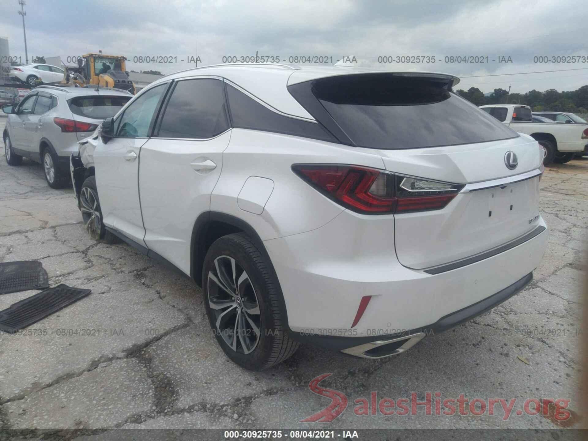 2T2ZZMCA9KC118027 2019 LEXUS RX