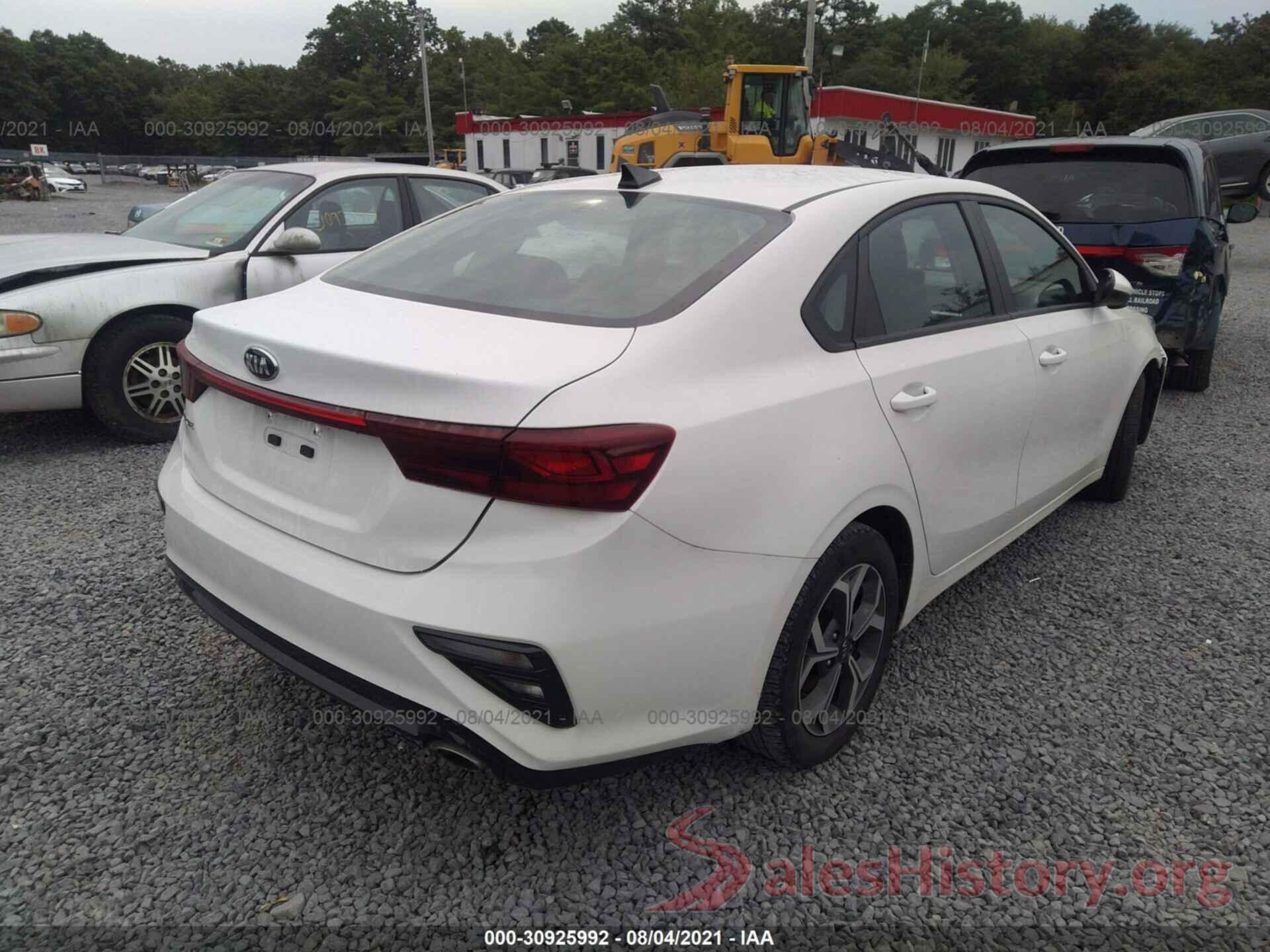 3KPF24AD3LE174248 2020 KIA FORTE