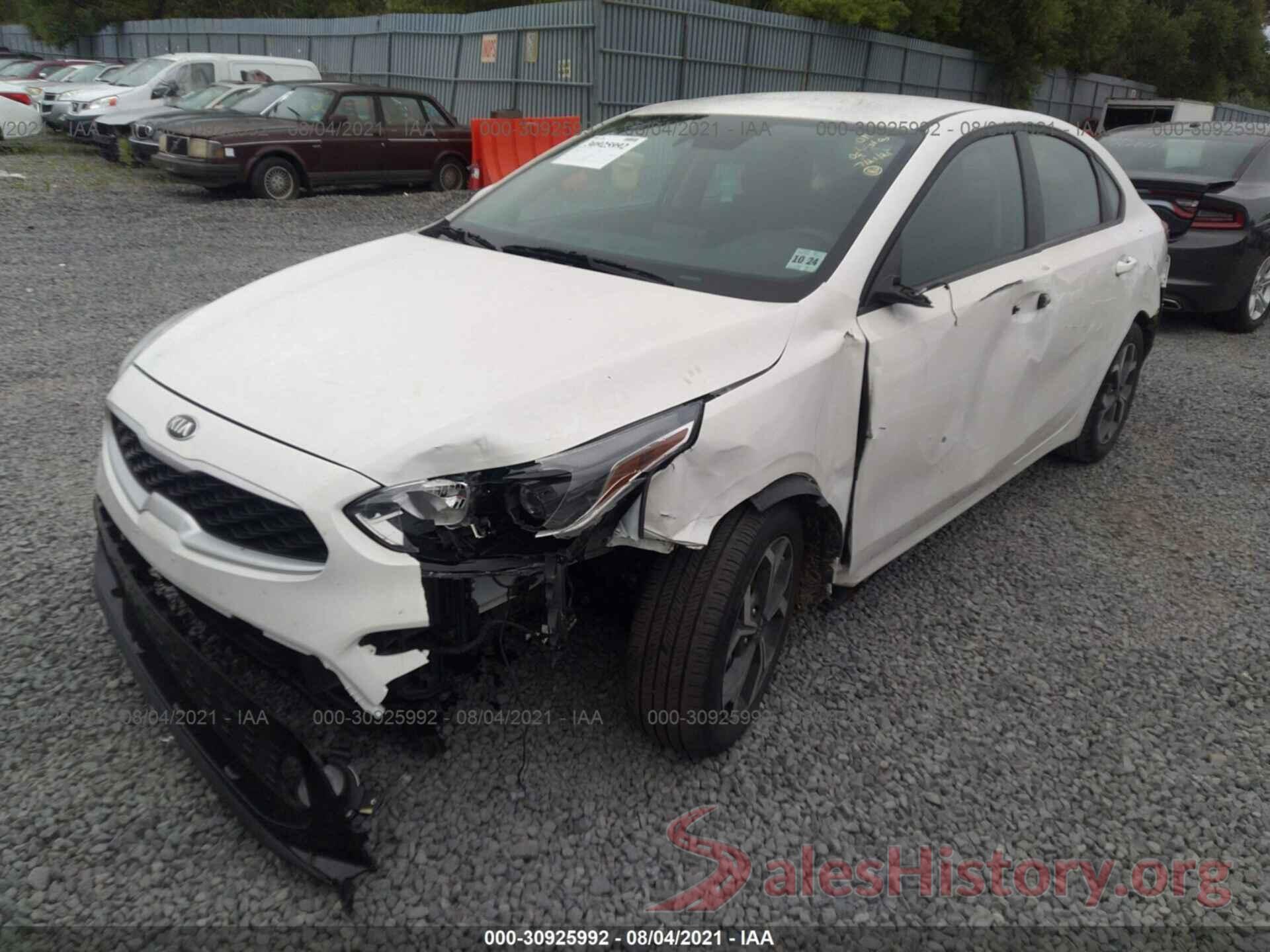 3KPF24AD3LE174248 2020 KIA FORTE