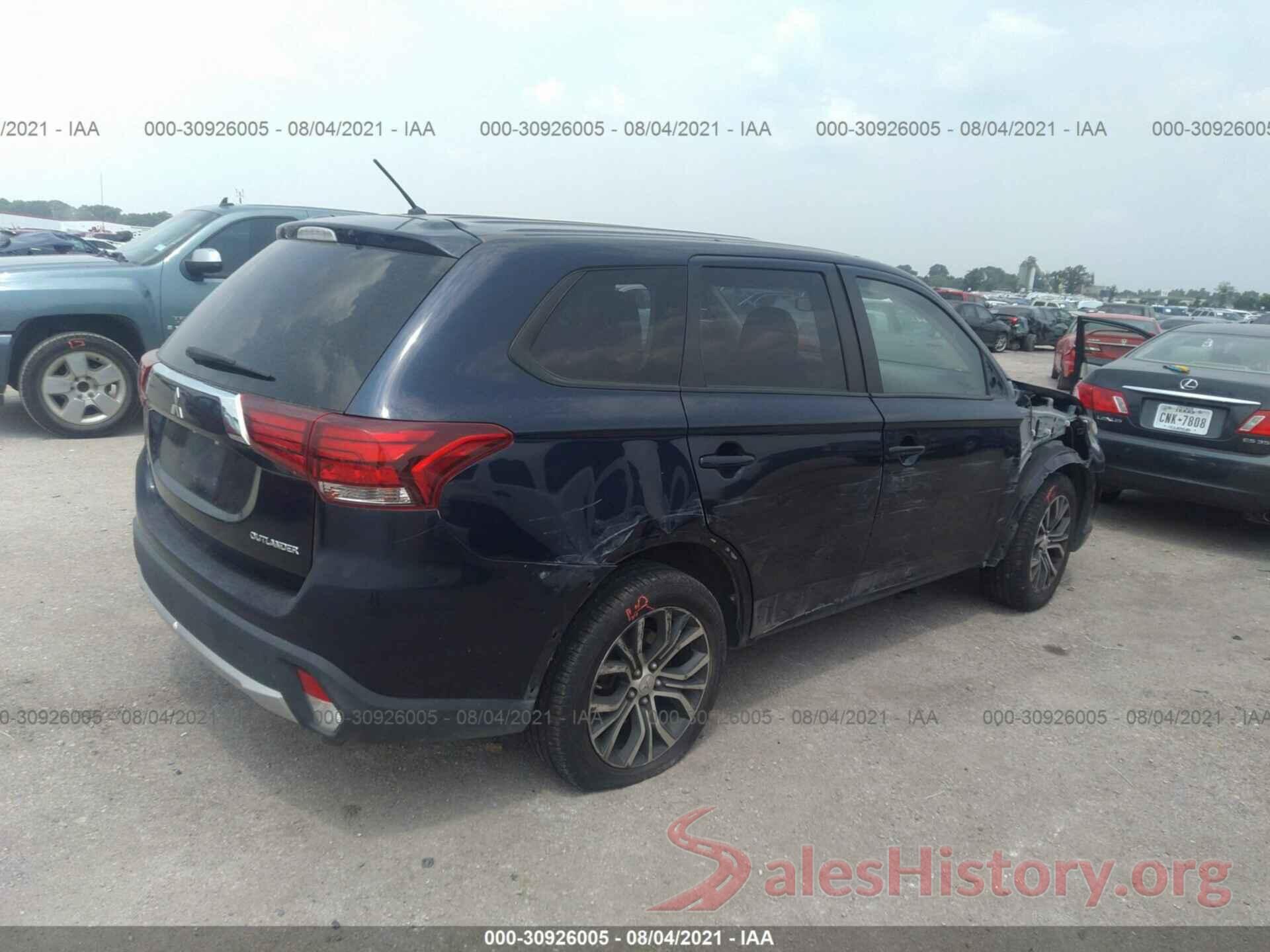 JA4AD2A32GZ015449 2016 MITSUBISHI OUTLANDER