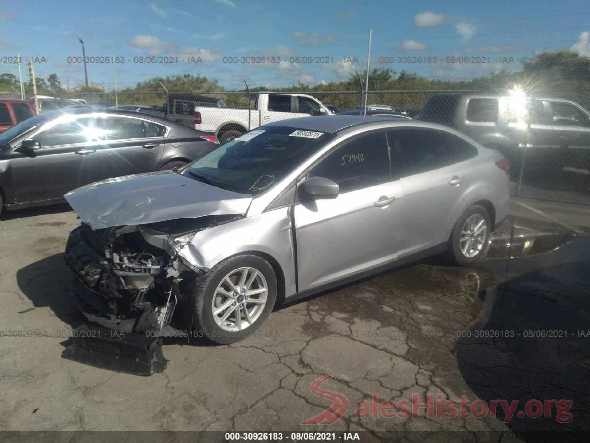 1FADP3F20JL231378 2018 FORD FOCUS