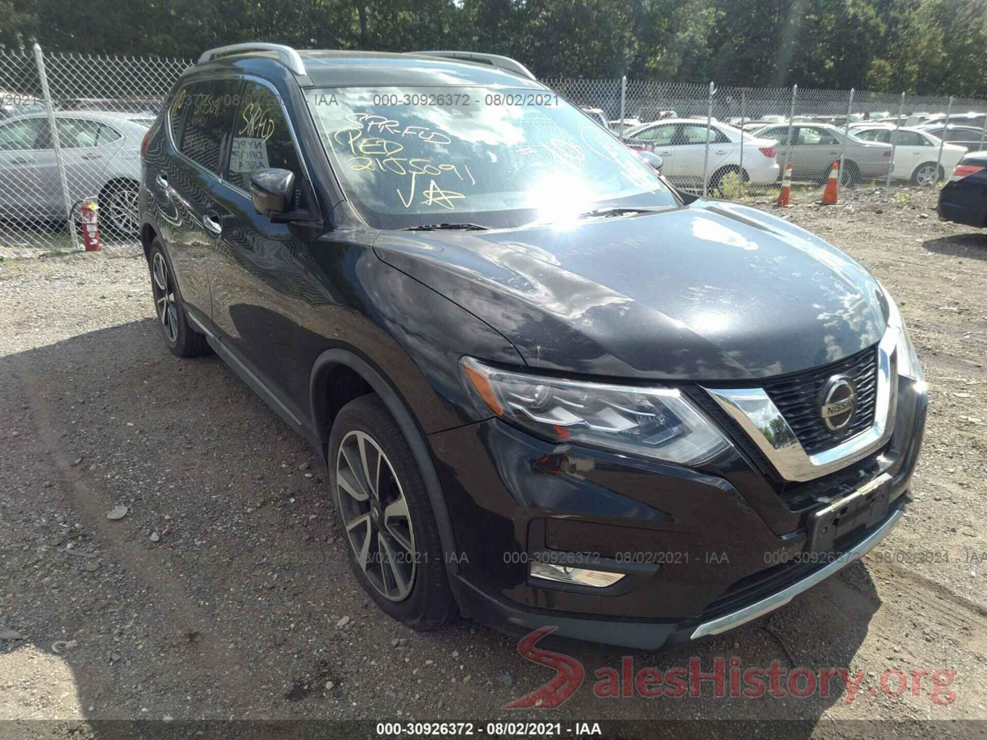 JN8AT2MVXJW327103 2018 NISSAN ROGUE