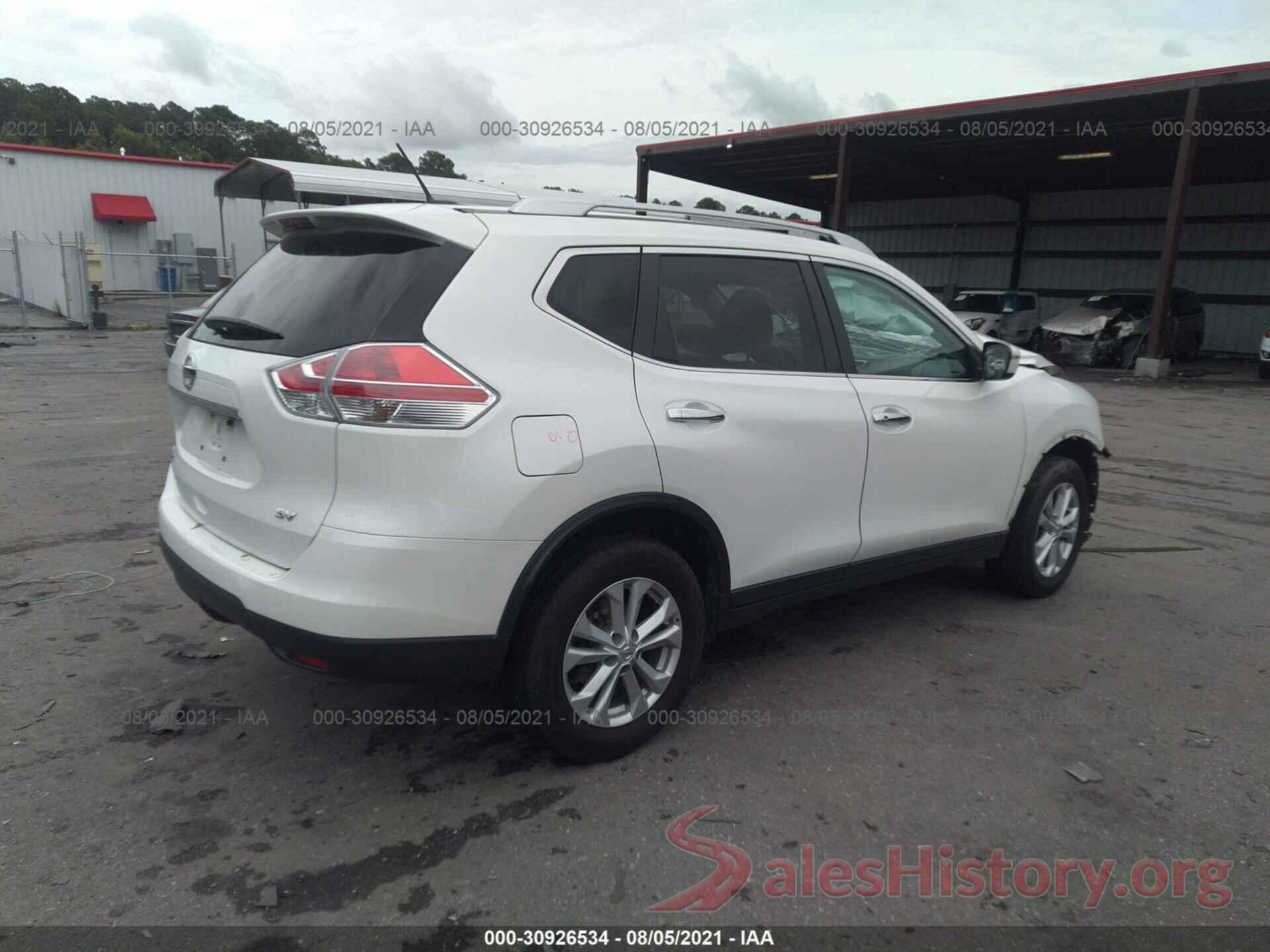 KNMAT2MT2GP698396 2016 NISSAN ROGUE