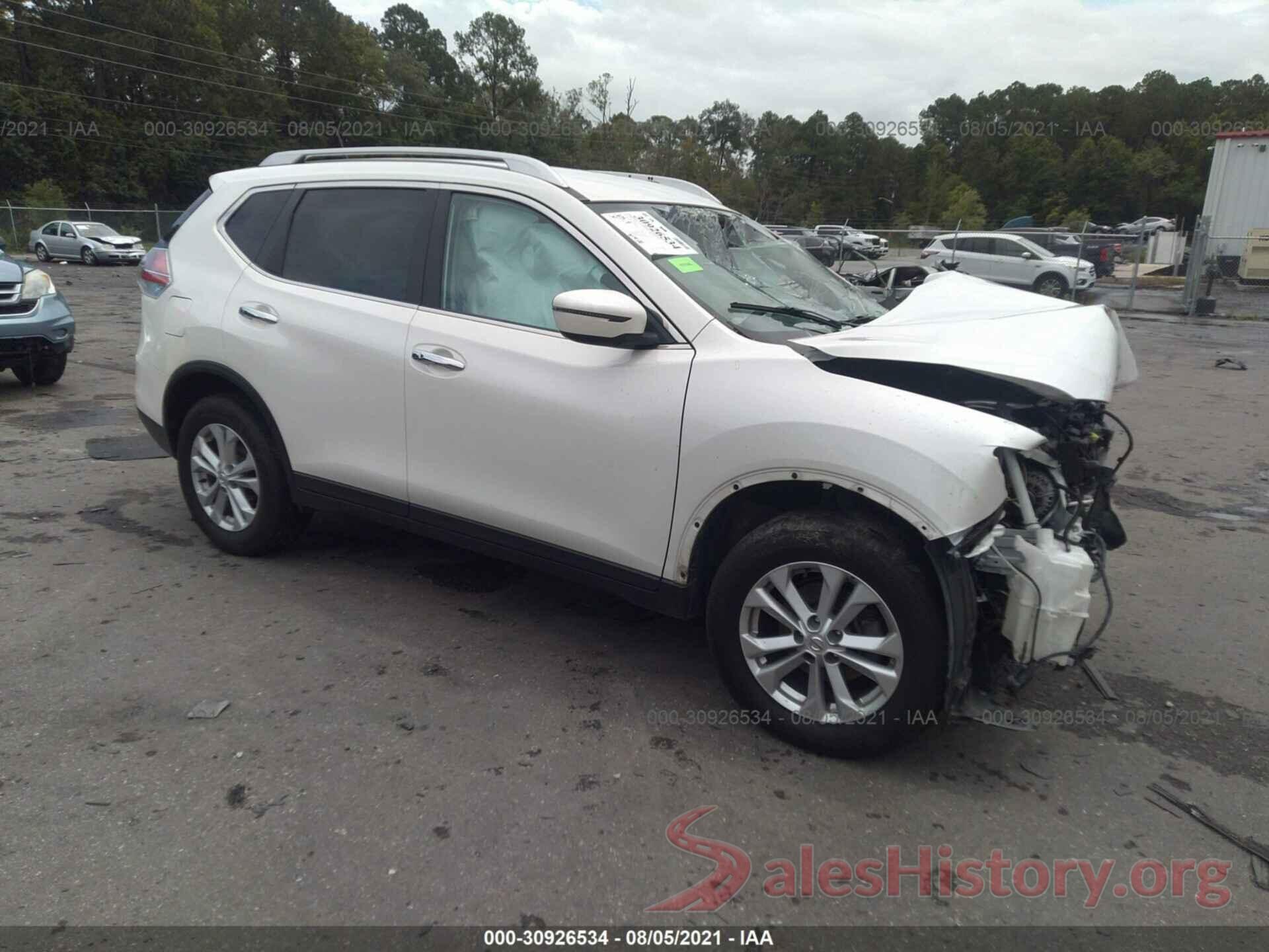 KNMAT2MT2GP698396 2016 NISSAN ROGUE