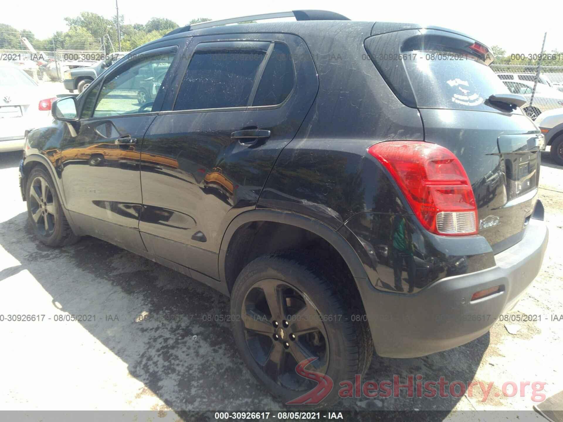 KL7CJRSB5GB727286 2016 CHEVROLET TRAX