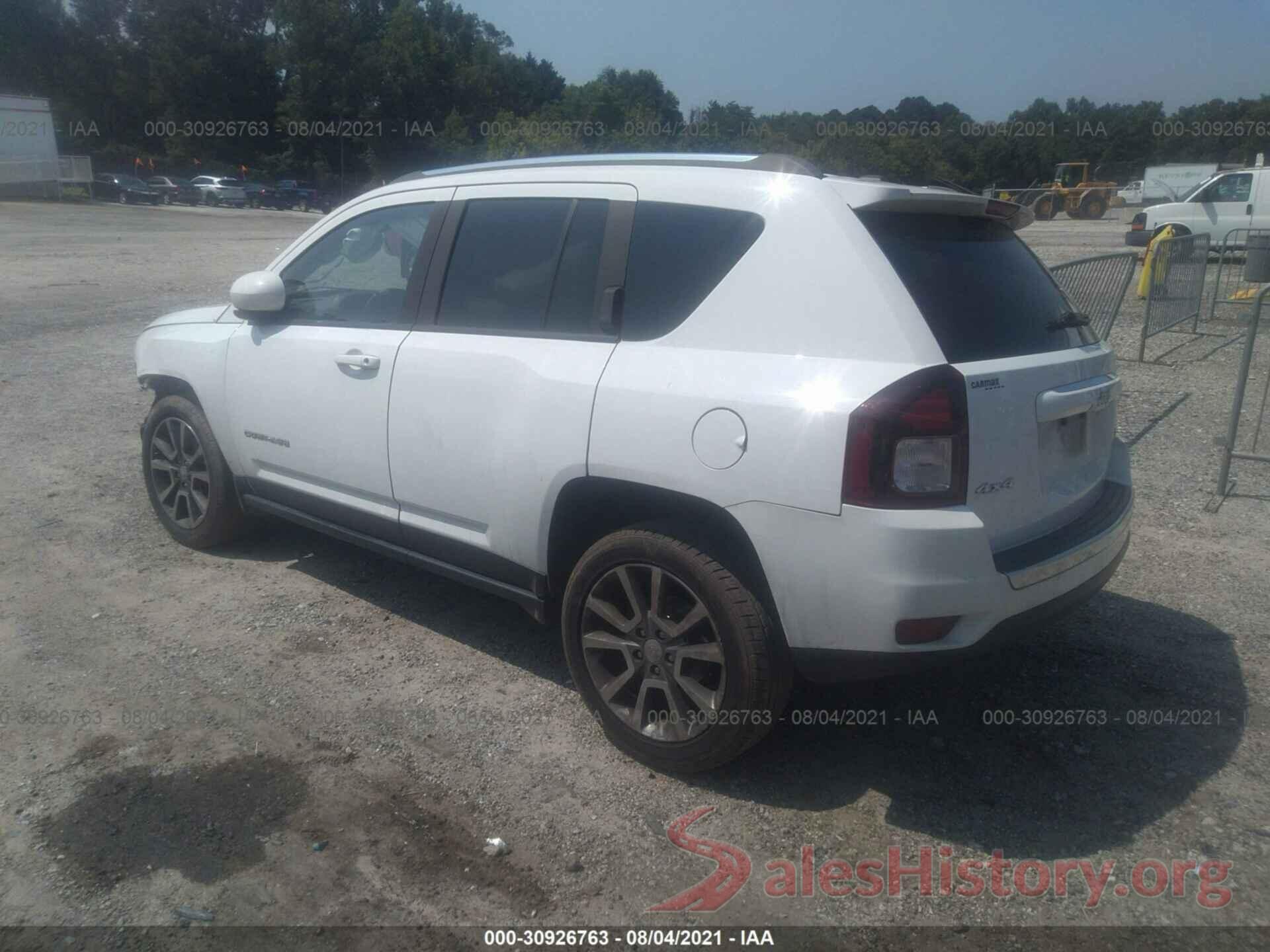 1C4NJDEB6GD723620 2016 JEEP COMPASS