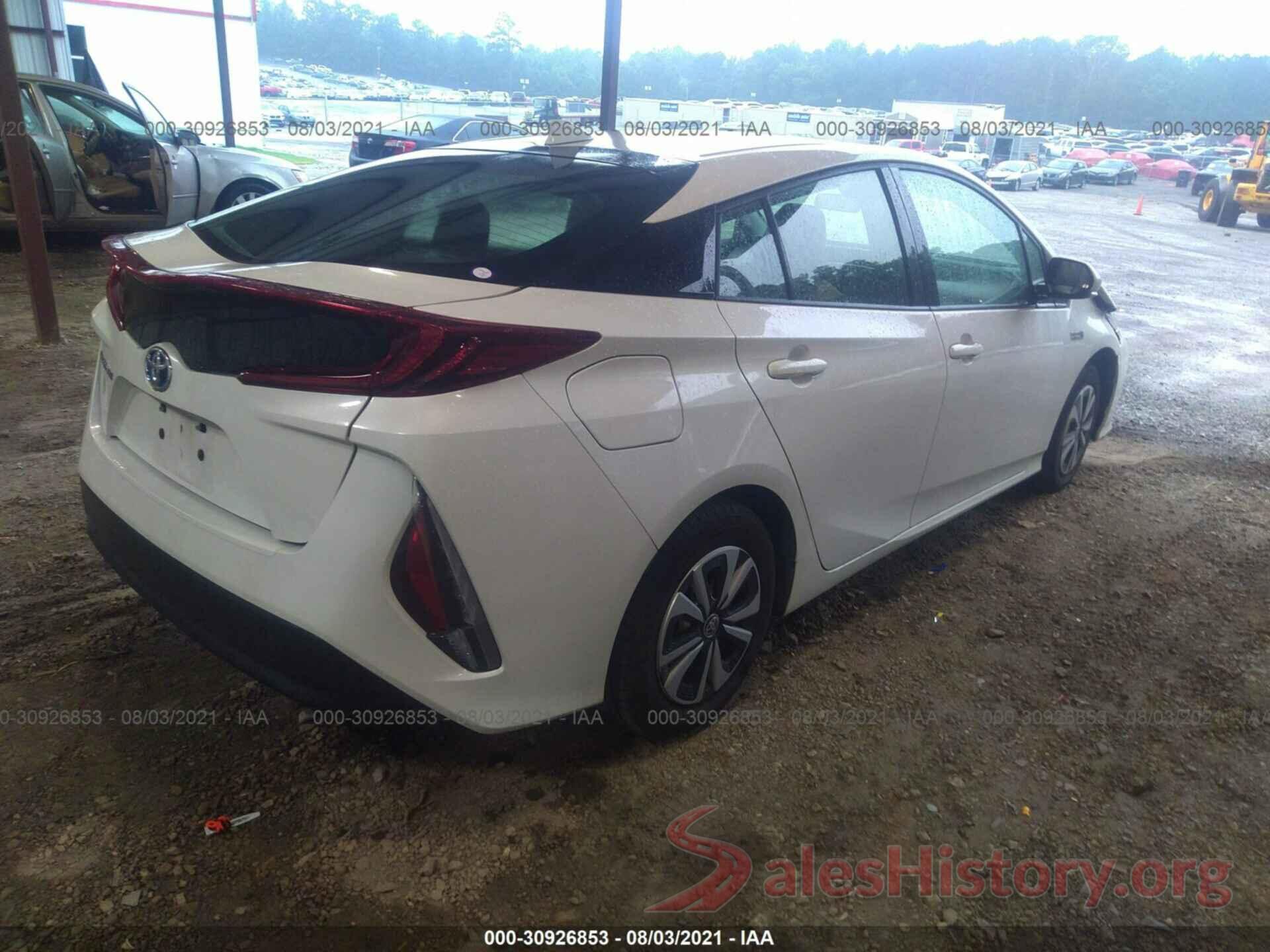 JTDKARFPXJ3100007 2018 TOYOTA PRIUS PRIME