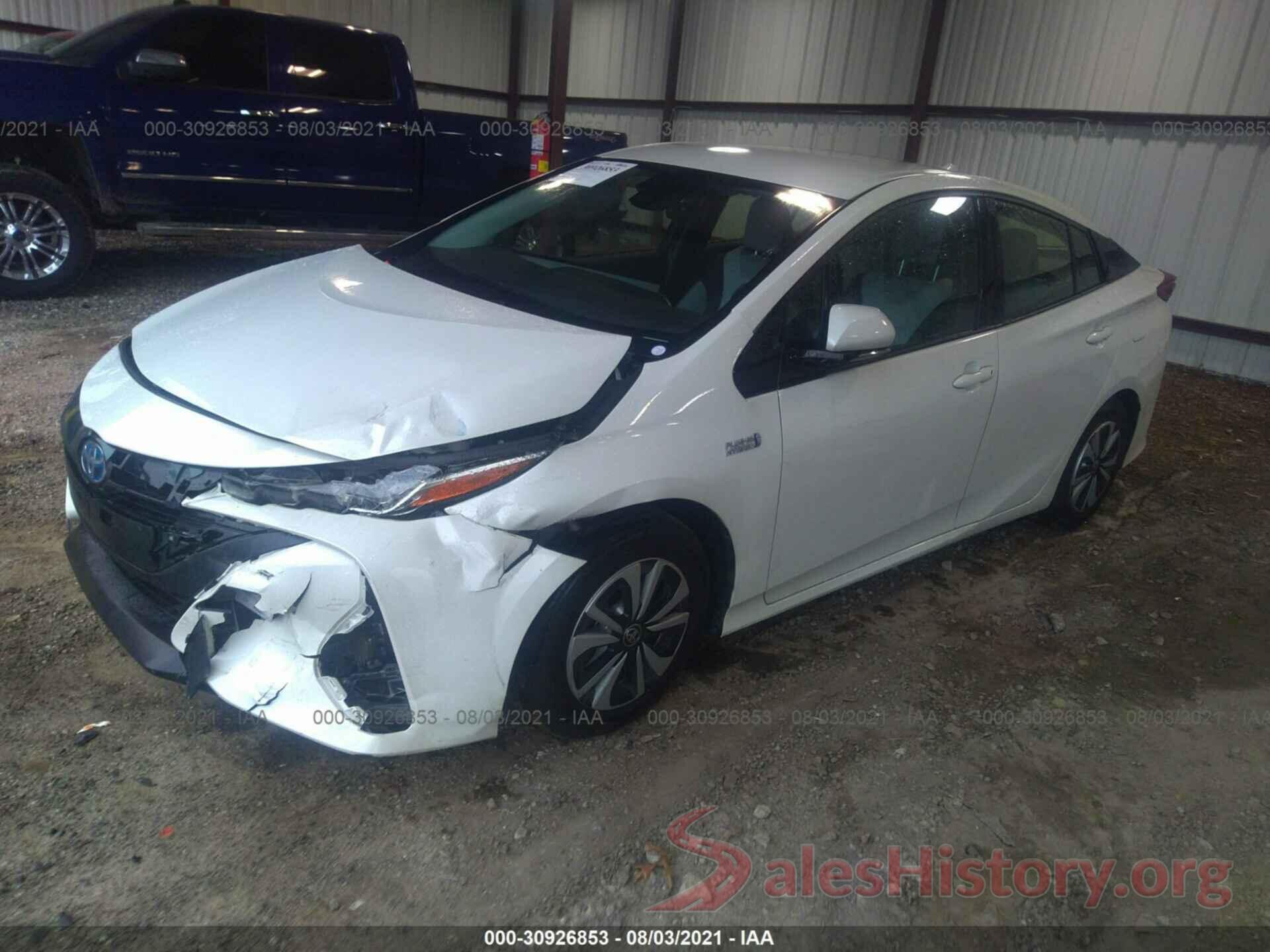 JTDKARFPXJ3100007 2018 TOYOTA PRIUS PRIME