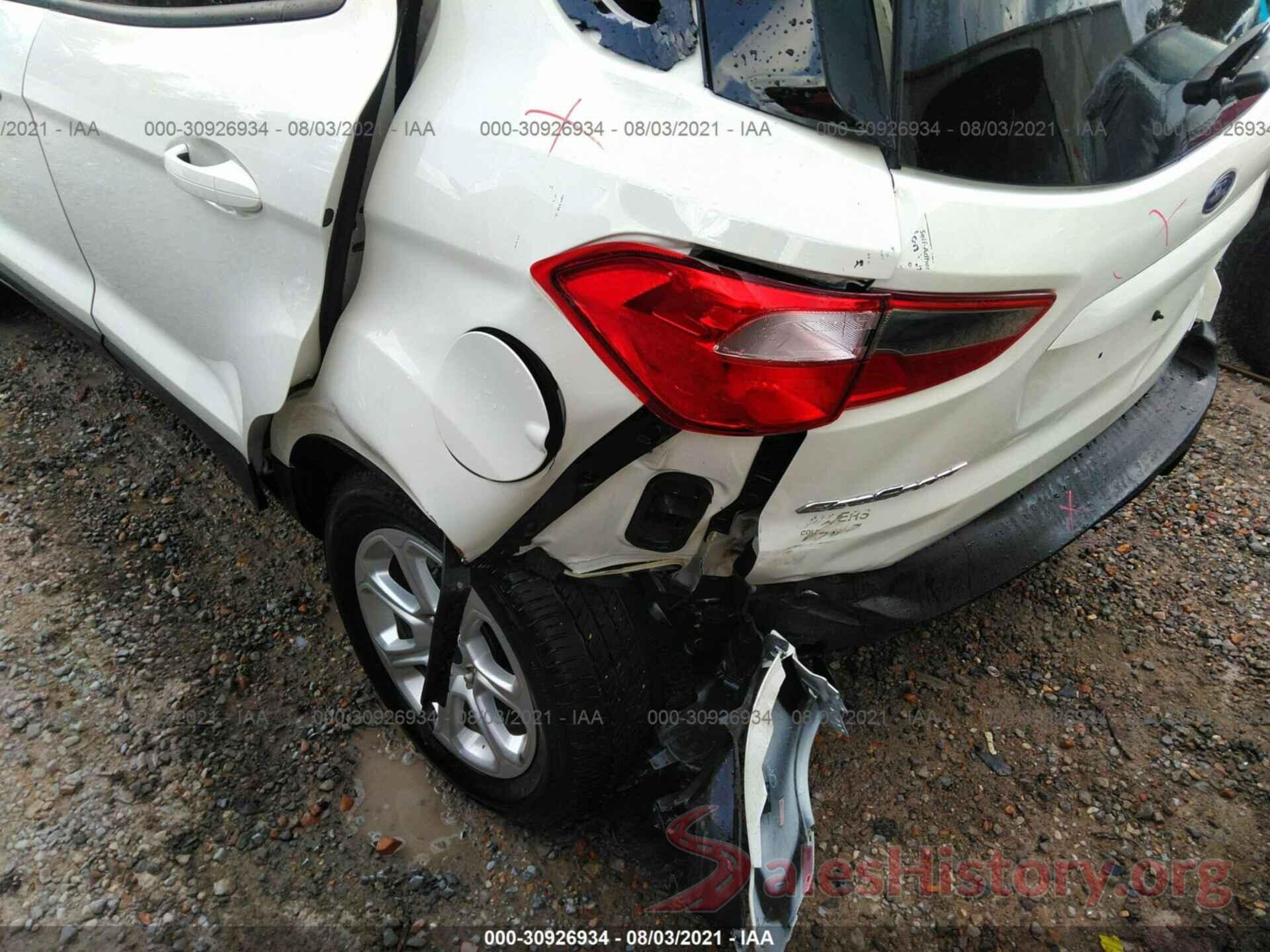 MAJ3S2GE2LC361467 2020 FORD ECOSPORT