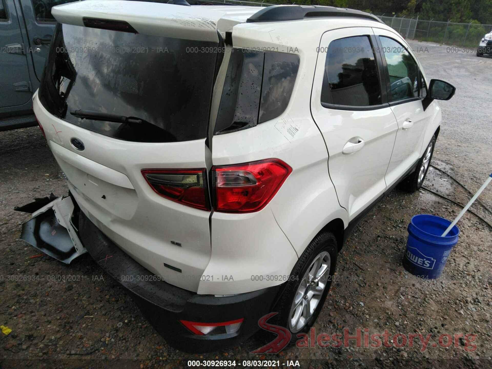 MAJ3S2GE2LC361467 2020 FORD ECOSPORT