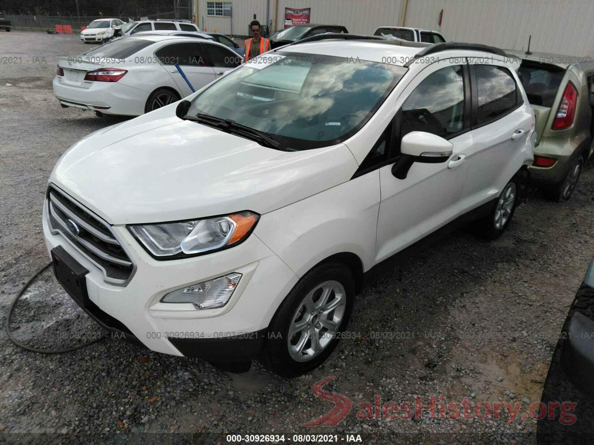 MAJ3S2GE2LC361467 2020 FORD ECOSPORT