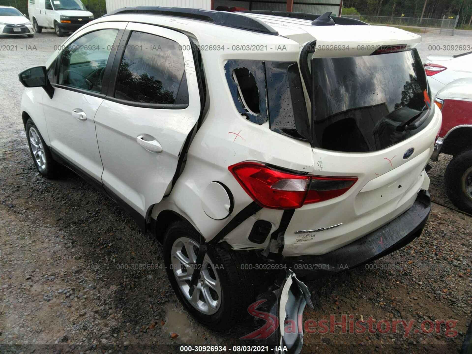 MAJ3S2GE2LC361467 2020 FORD ECOSPORT