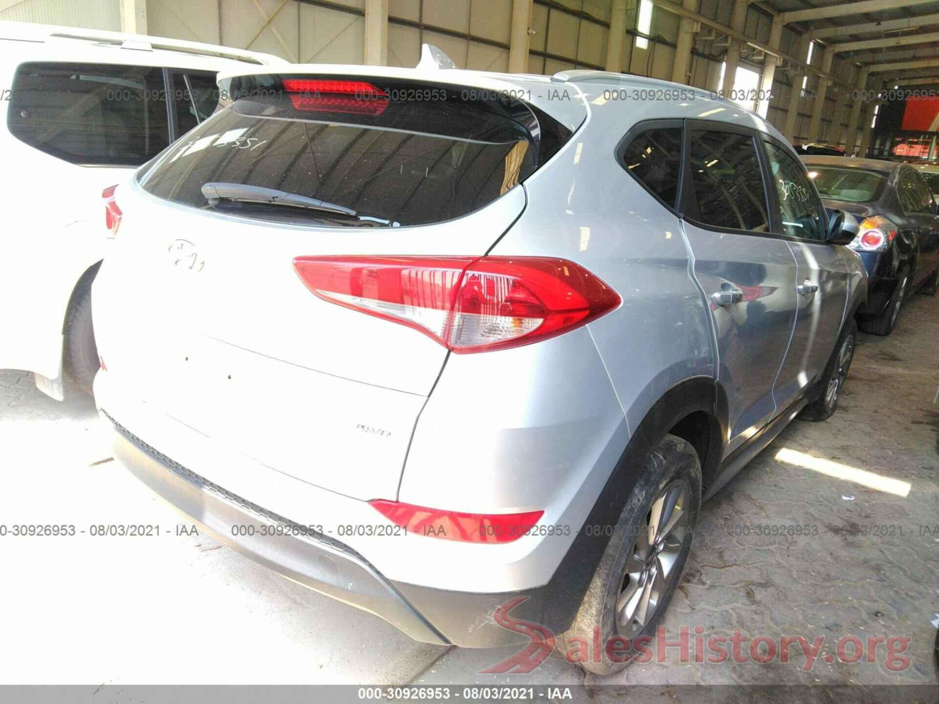 000J3CA4XJU717283 2018 HYUNDAI TUCSON