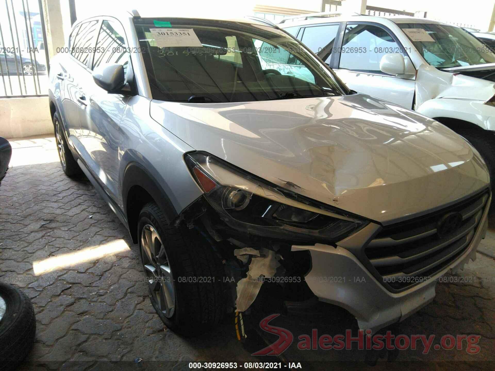 000J3CA4XJU717283 2018 HYUNDAI TUCSON