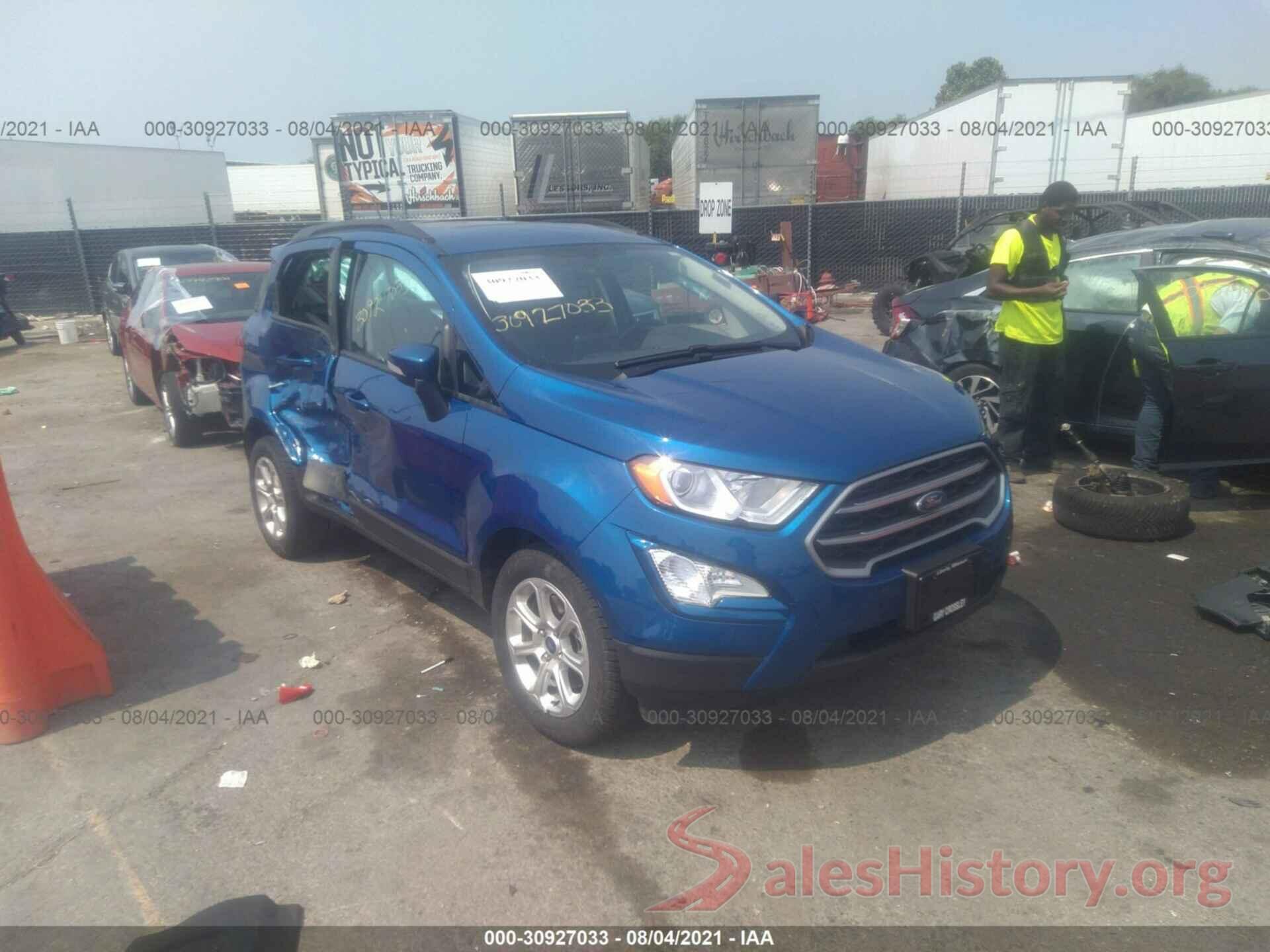 MAJ6S3GLXLC384478 2020 FORD ECOSPORT