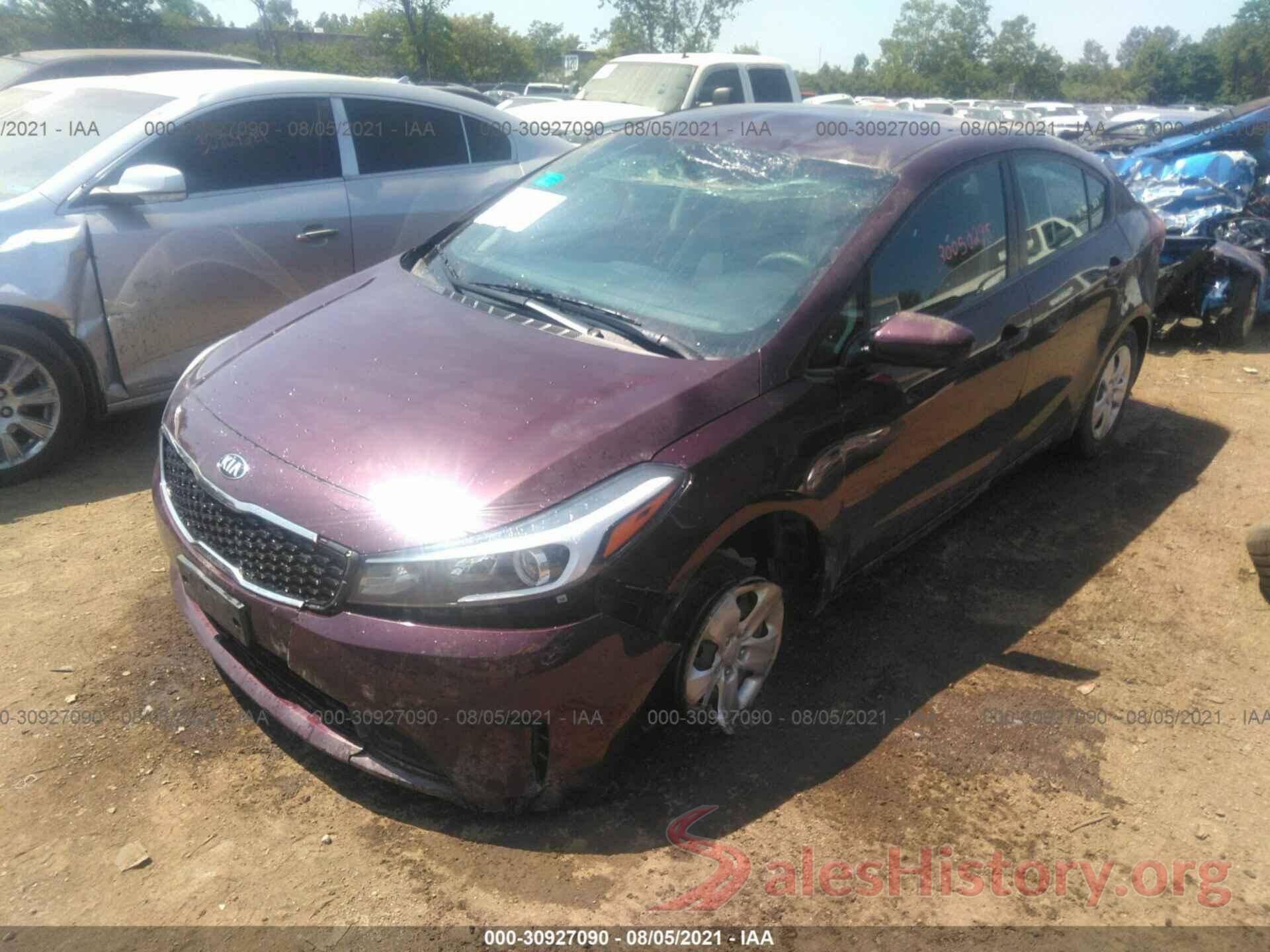 3KPFK4A78HE048050 2017 KIA FORTE