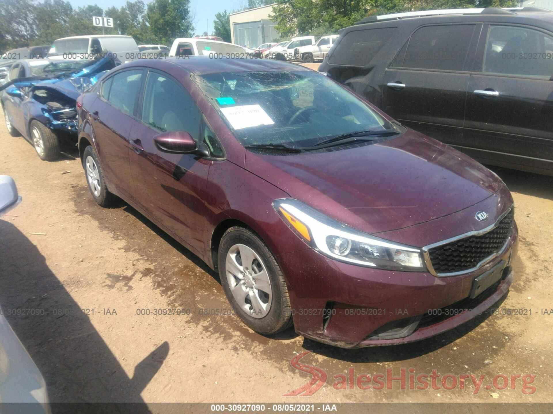 3KPFK4A78HE048050 2017 KIA FORTE