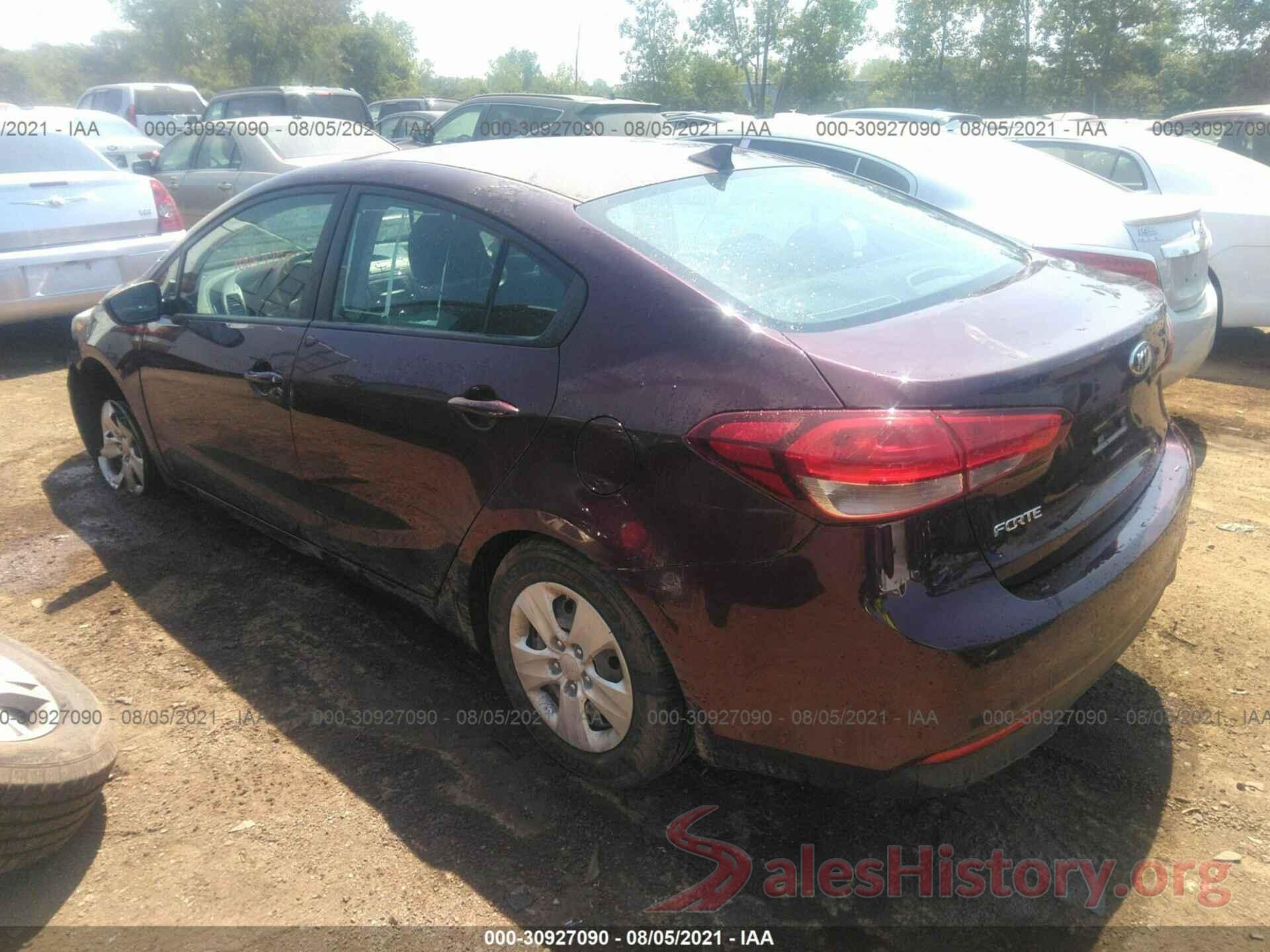 3KPFK4A78HE048050 2017 KIA FORTE