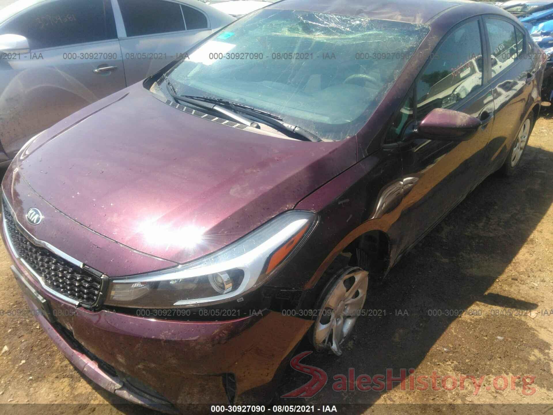 3KPFK4A78HE048050 2017 KIA FORTE