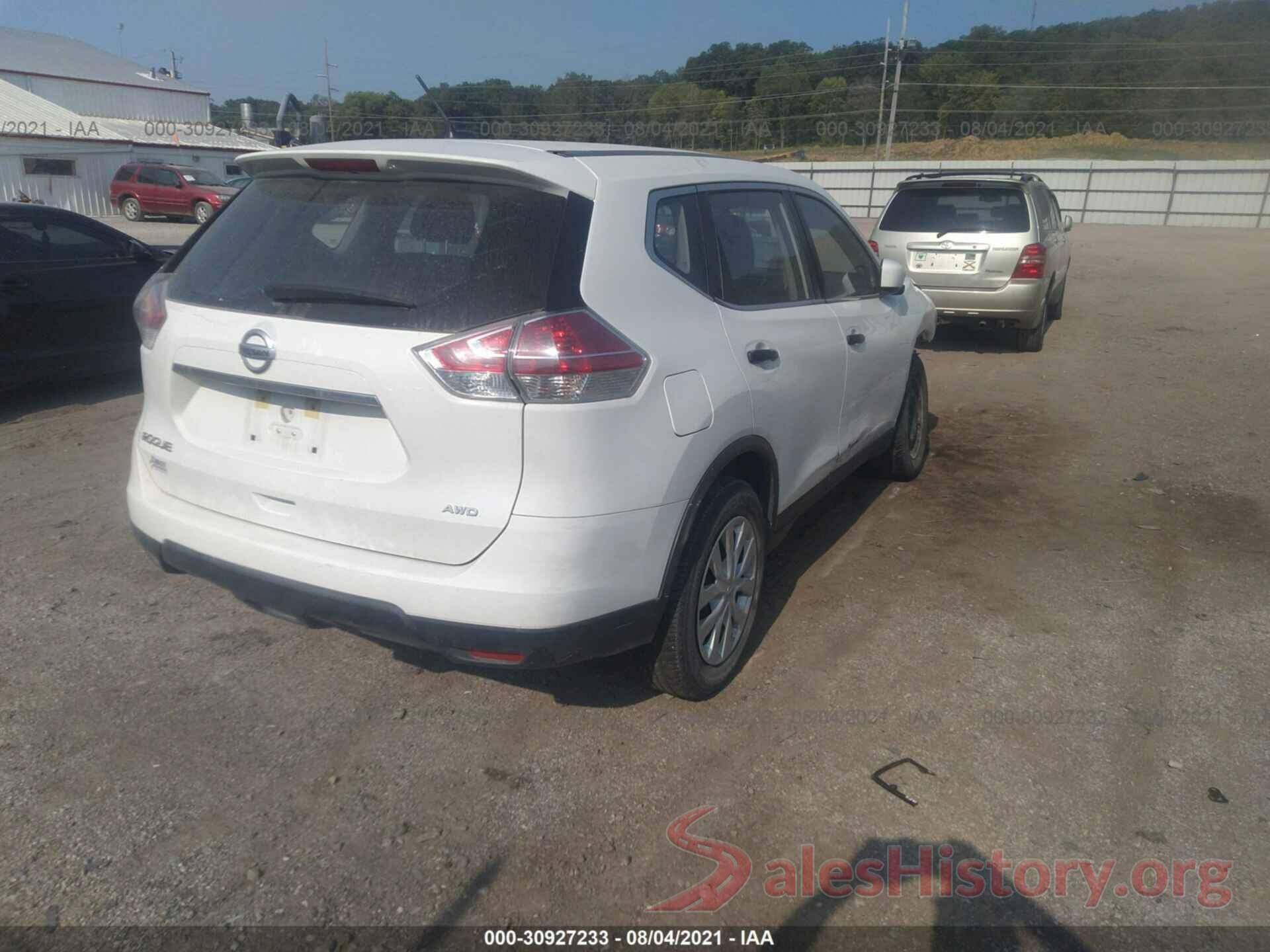 KNMAT2MV0GP669965 2016 NISSAN ROGUE