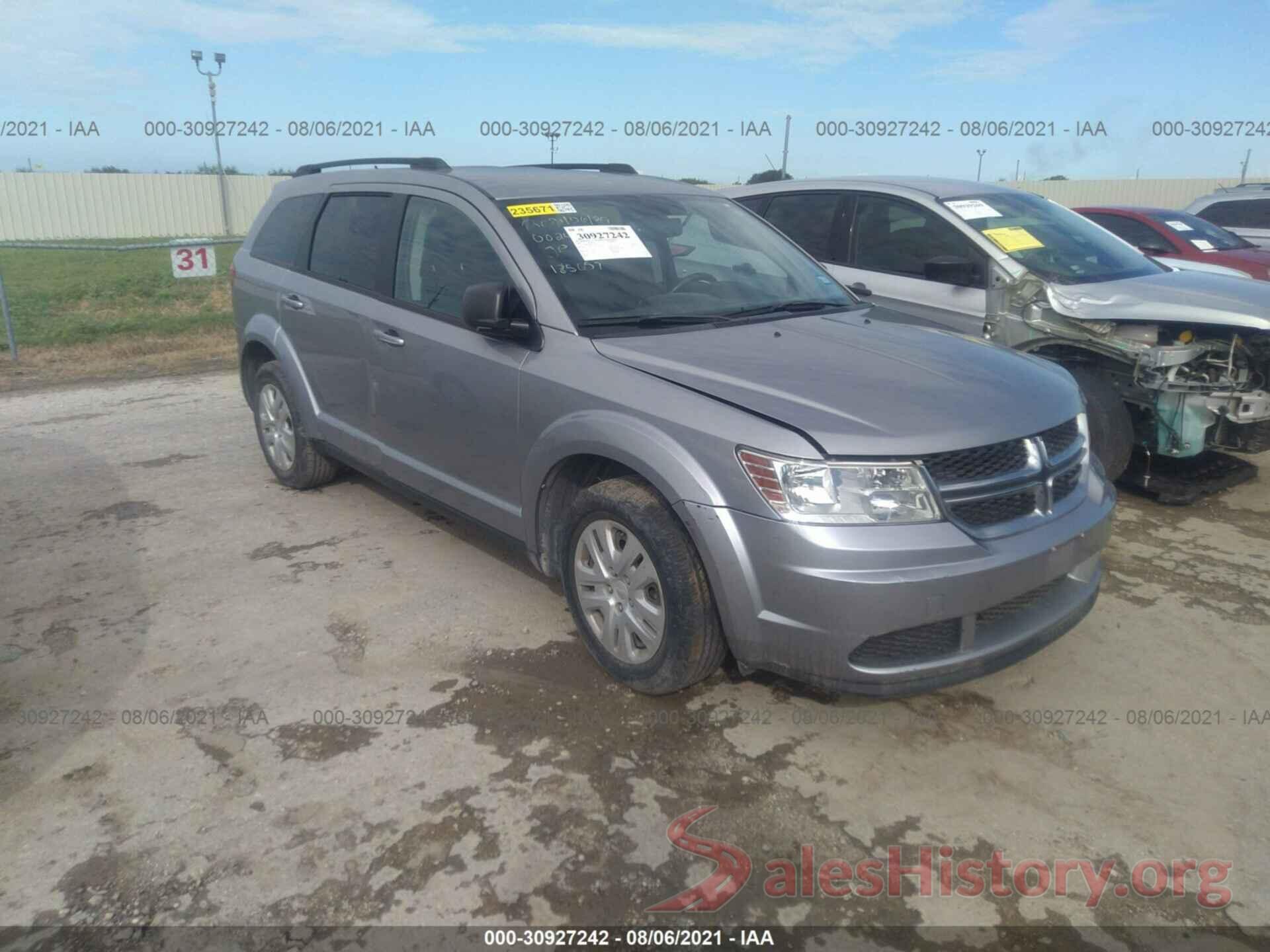 3C4PDCAB8GT185657 2016 DODGE JOURNEY