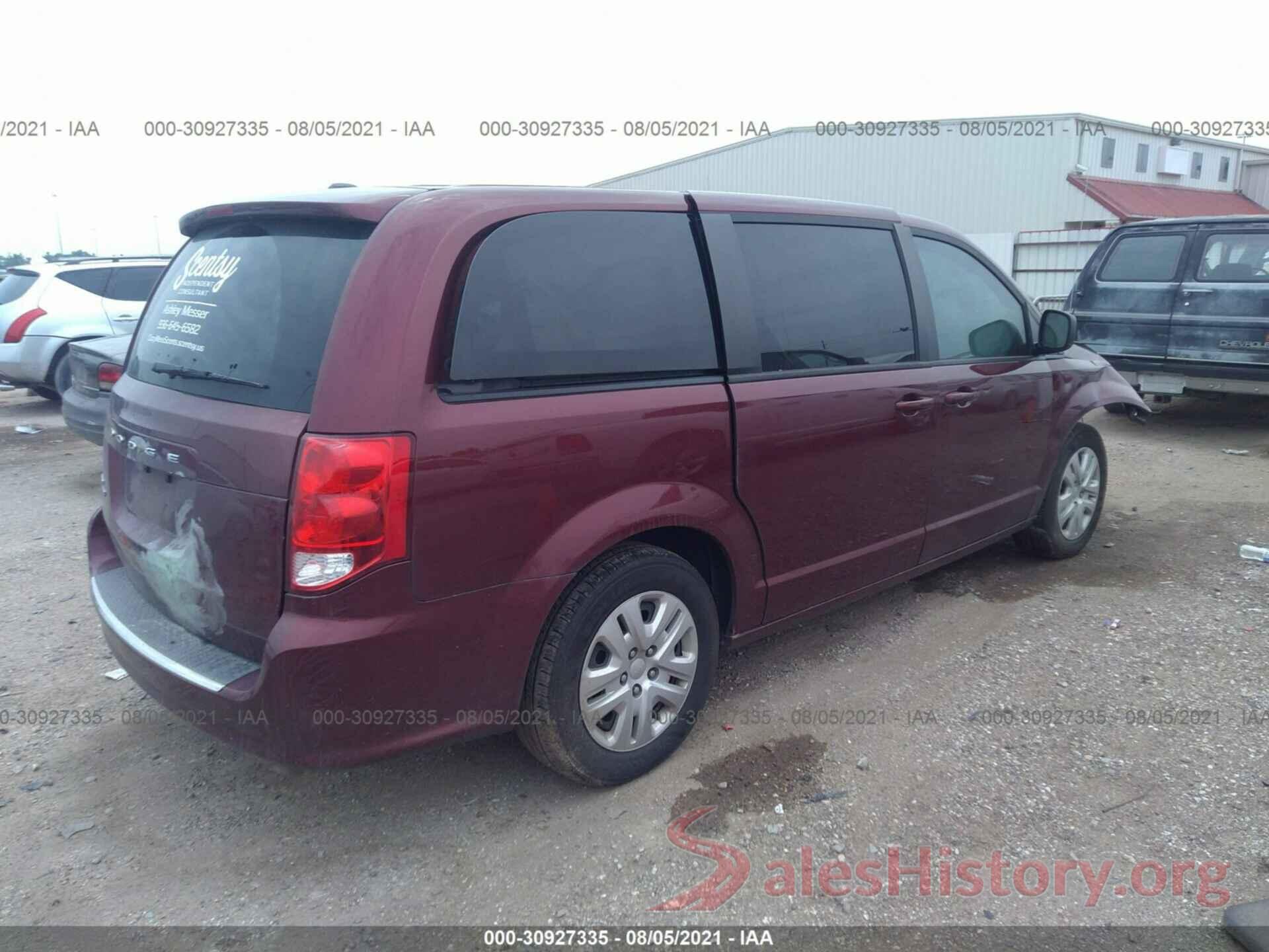 2C4RDGBG3JR180872 2018 DODGE GRAND CARAVAN