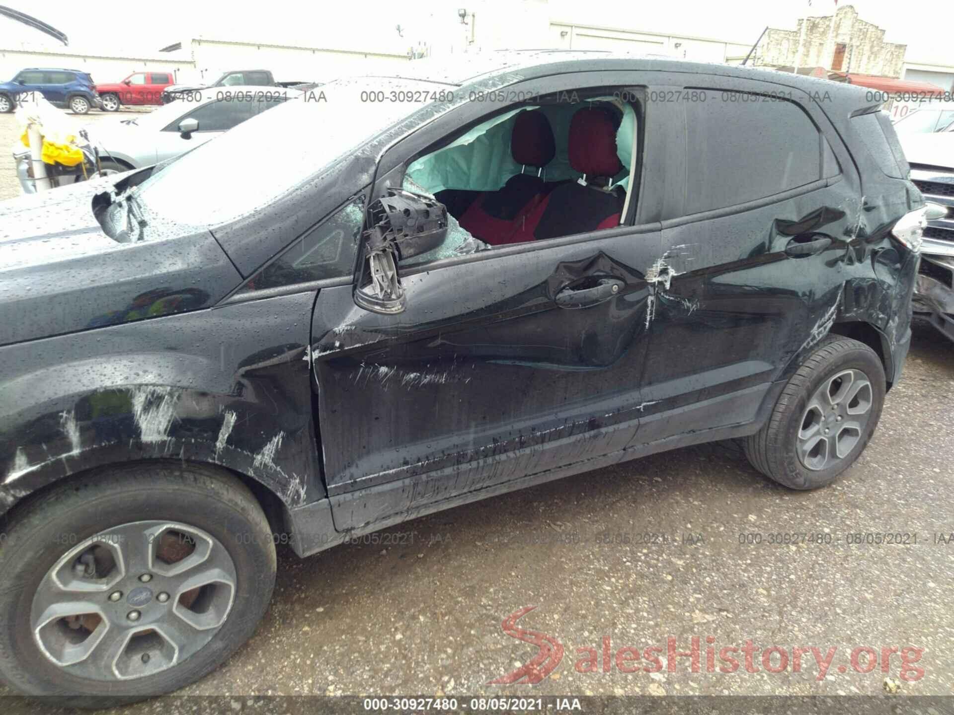 MAJ3S2FE6KC262425 2019 FORD ECOSPORT